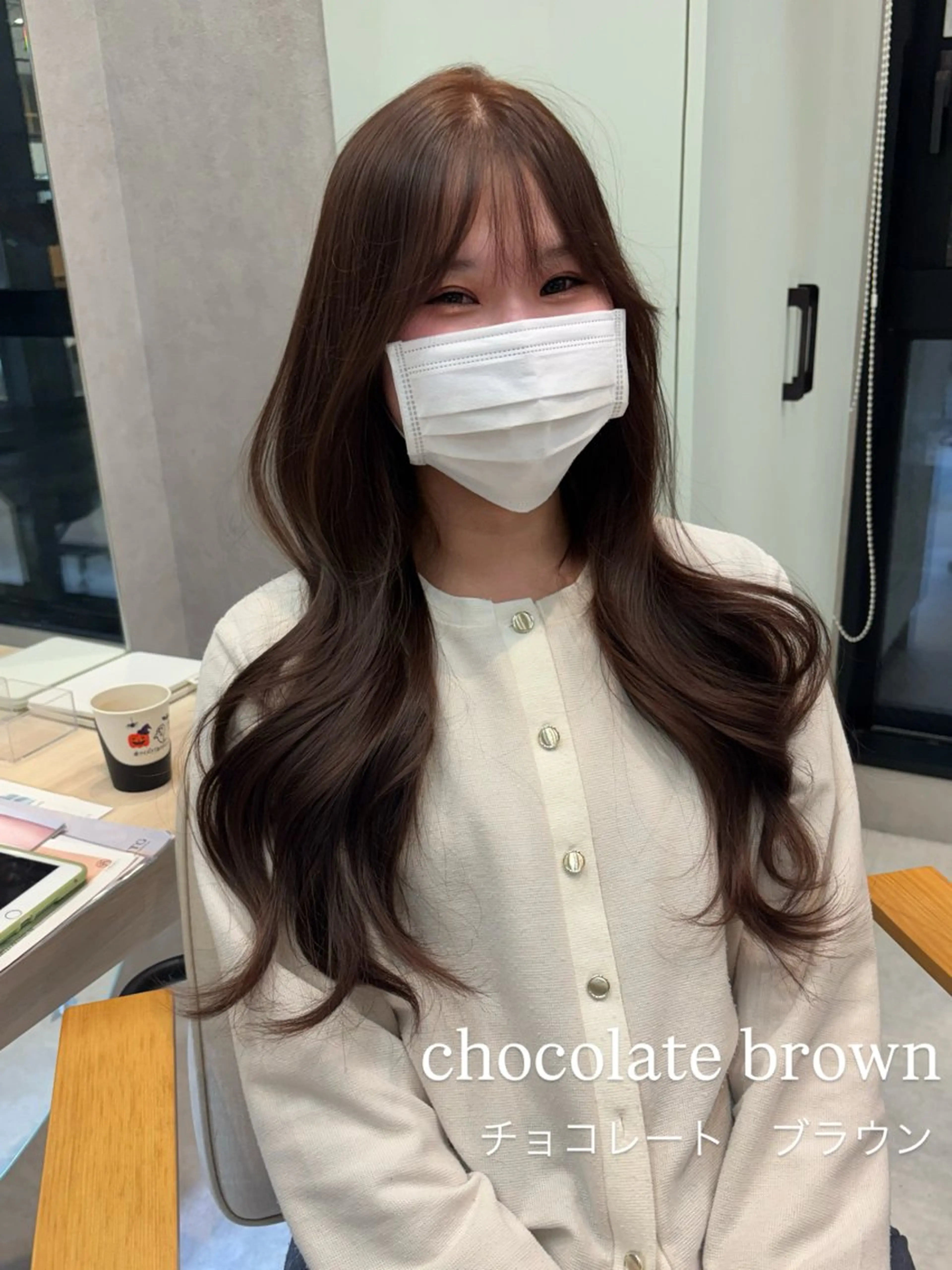 カラー 大橋 彩香のヘアスタイル