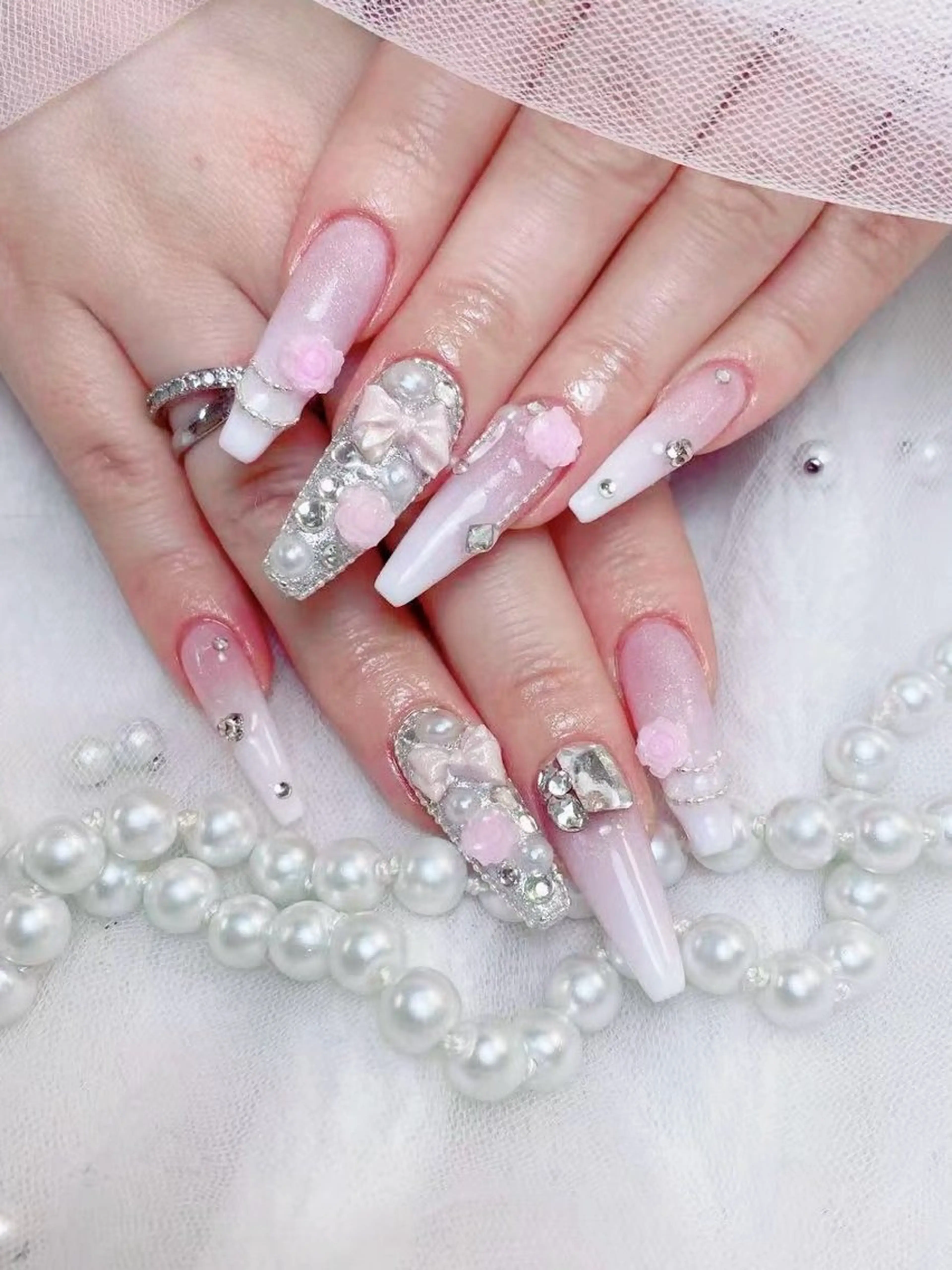 ネイル ハンドネイル ロータス Naのネイルデザイン