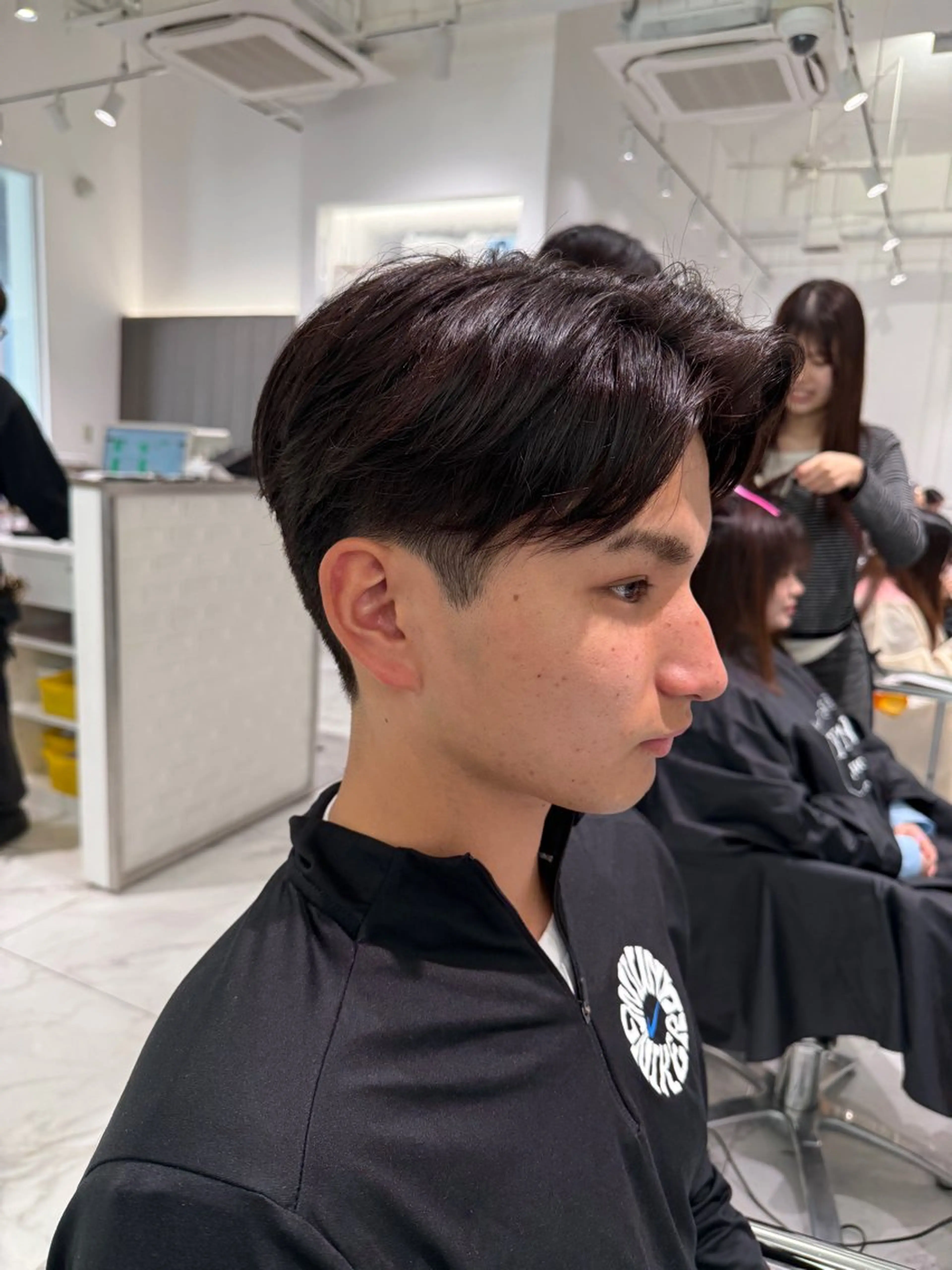 ミディアム メンズ 柳澤 和也のヘアスタイル