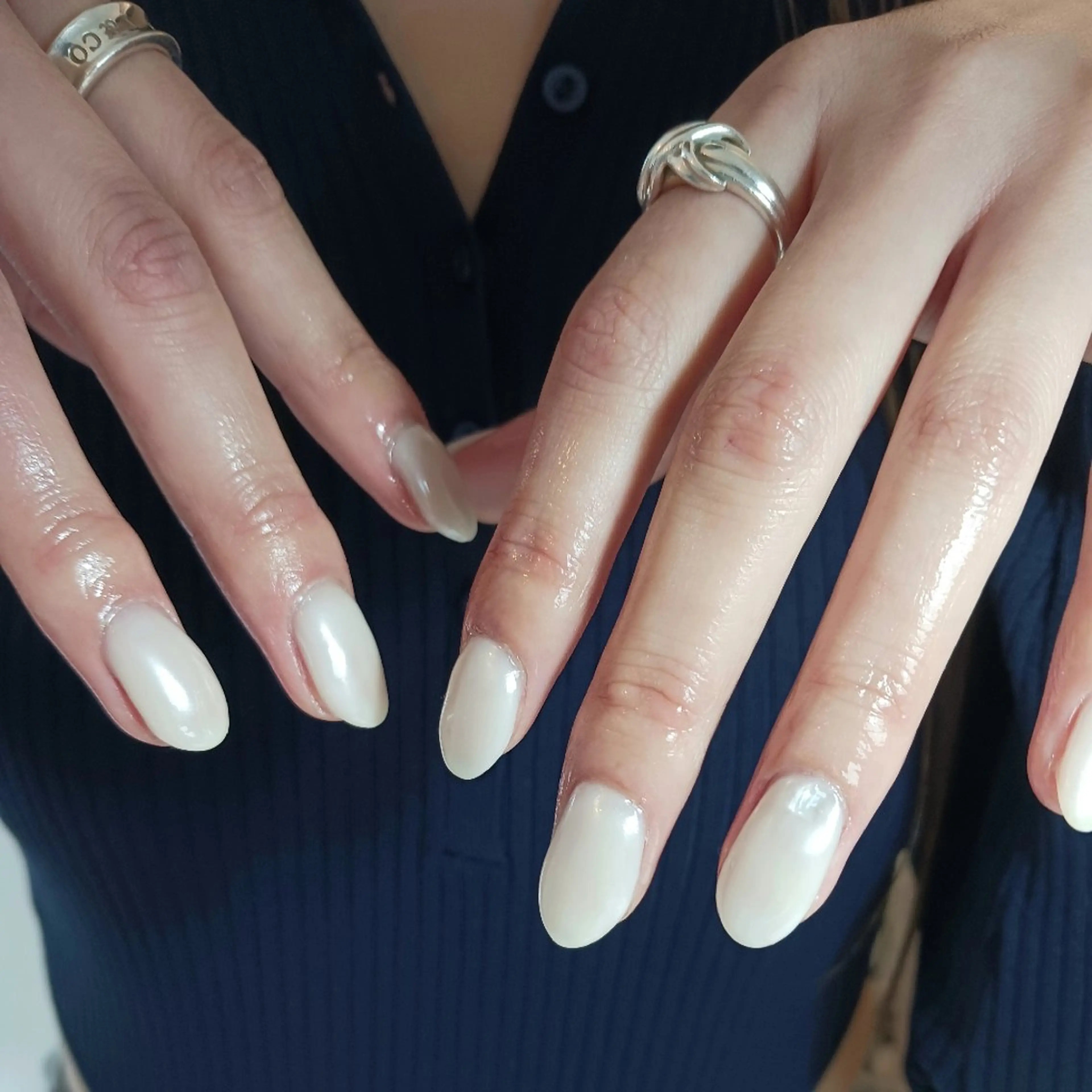 ネイル オーロラネイル 持ち込み ワンカラーネイル ストーンネイル ブライダルネイル ハンドネイル owlnail /持込みデザイン専門のネイルデザイン