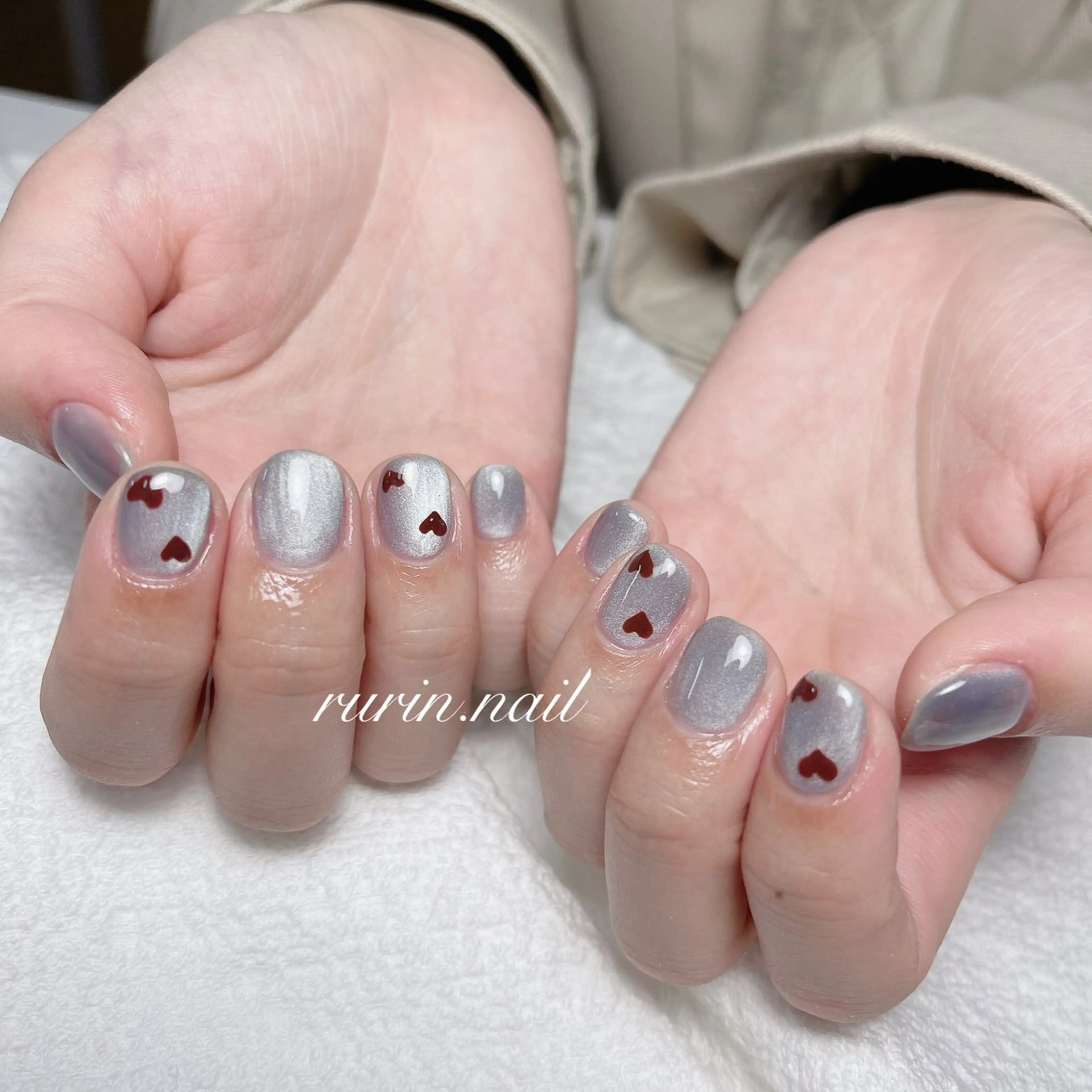ネイル ハート ルリン サロン💅のネイルデザイン