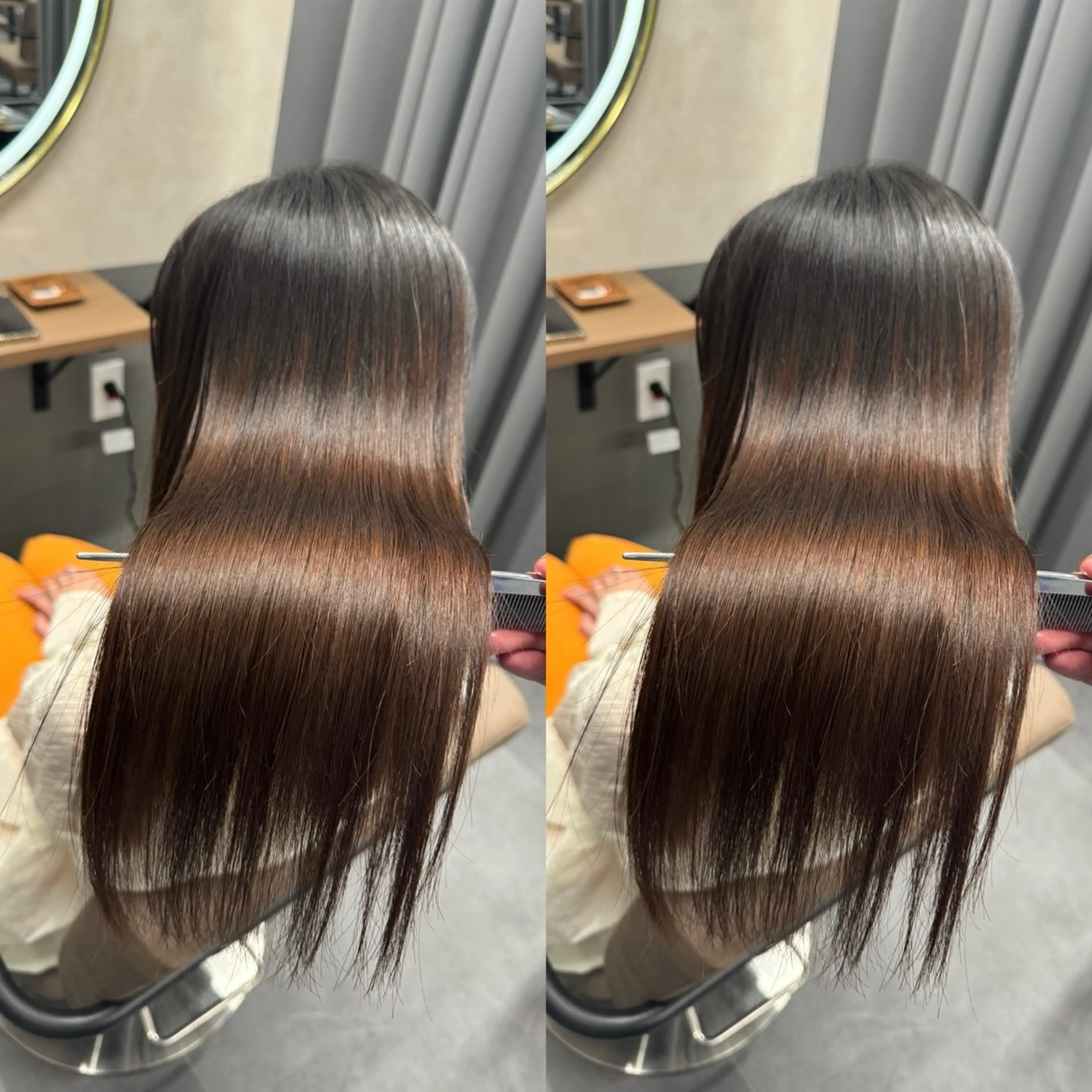 艶髪縮毛矯正/髪質改善トリートメント/中間処理剤/27500→17000の写真