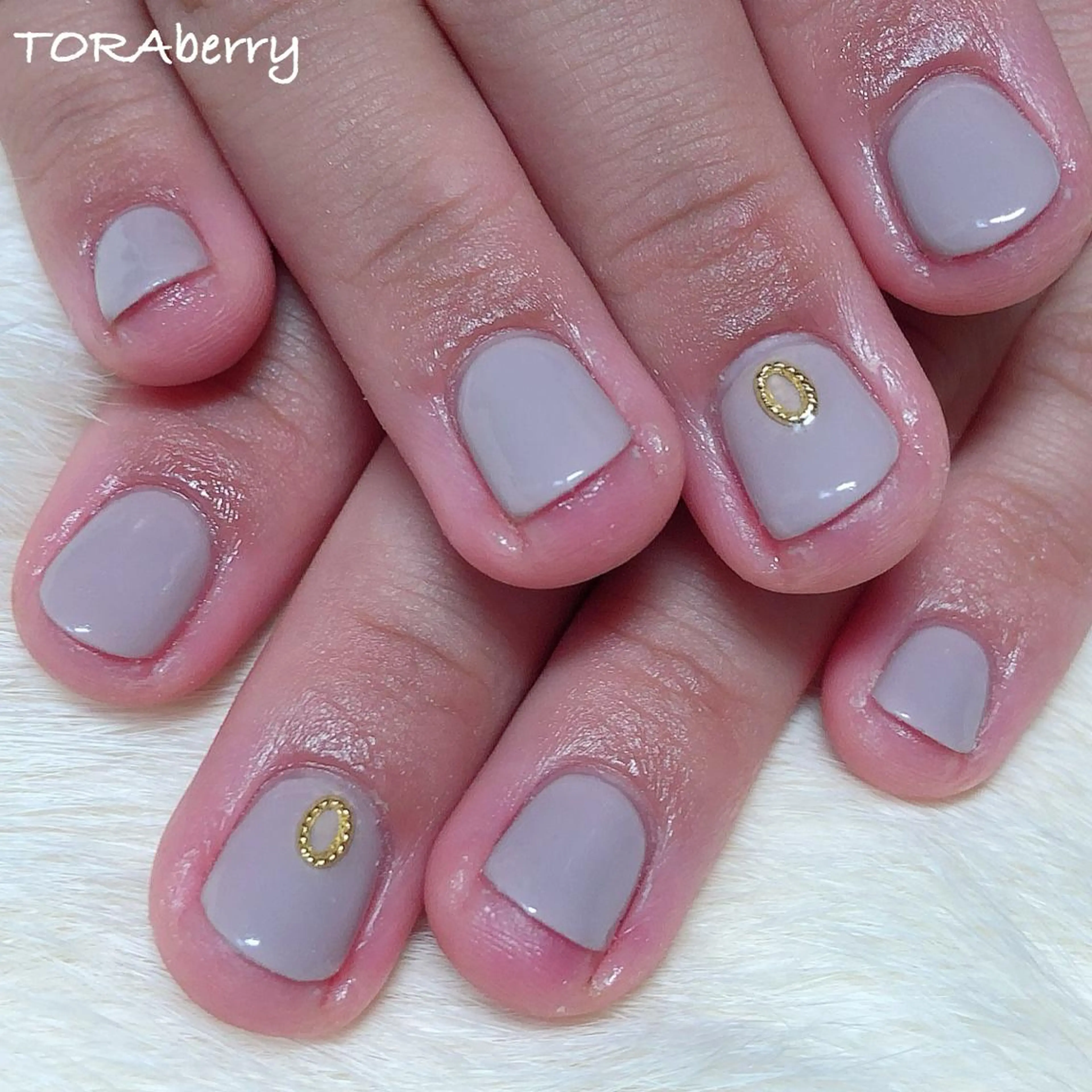 ネイル ワンカラーネイル ハンドネイル ネイリスト なつみのネイルデザイン