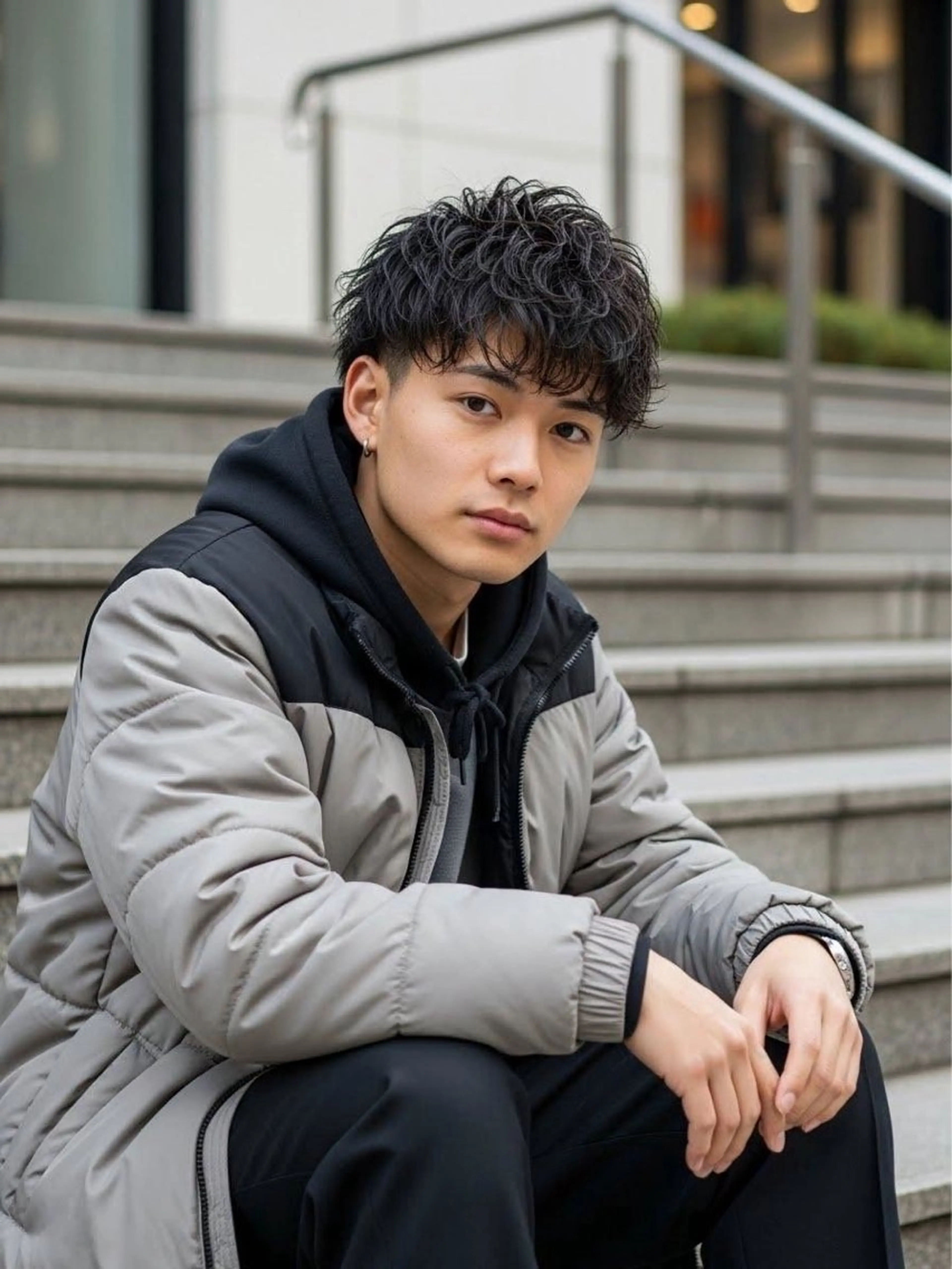 【夜限定】 メンズカット➕パーマ ¥1100の写真