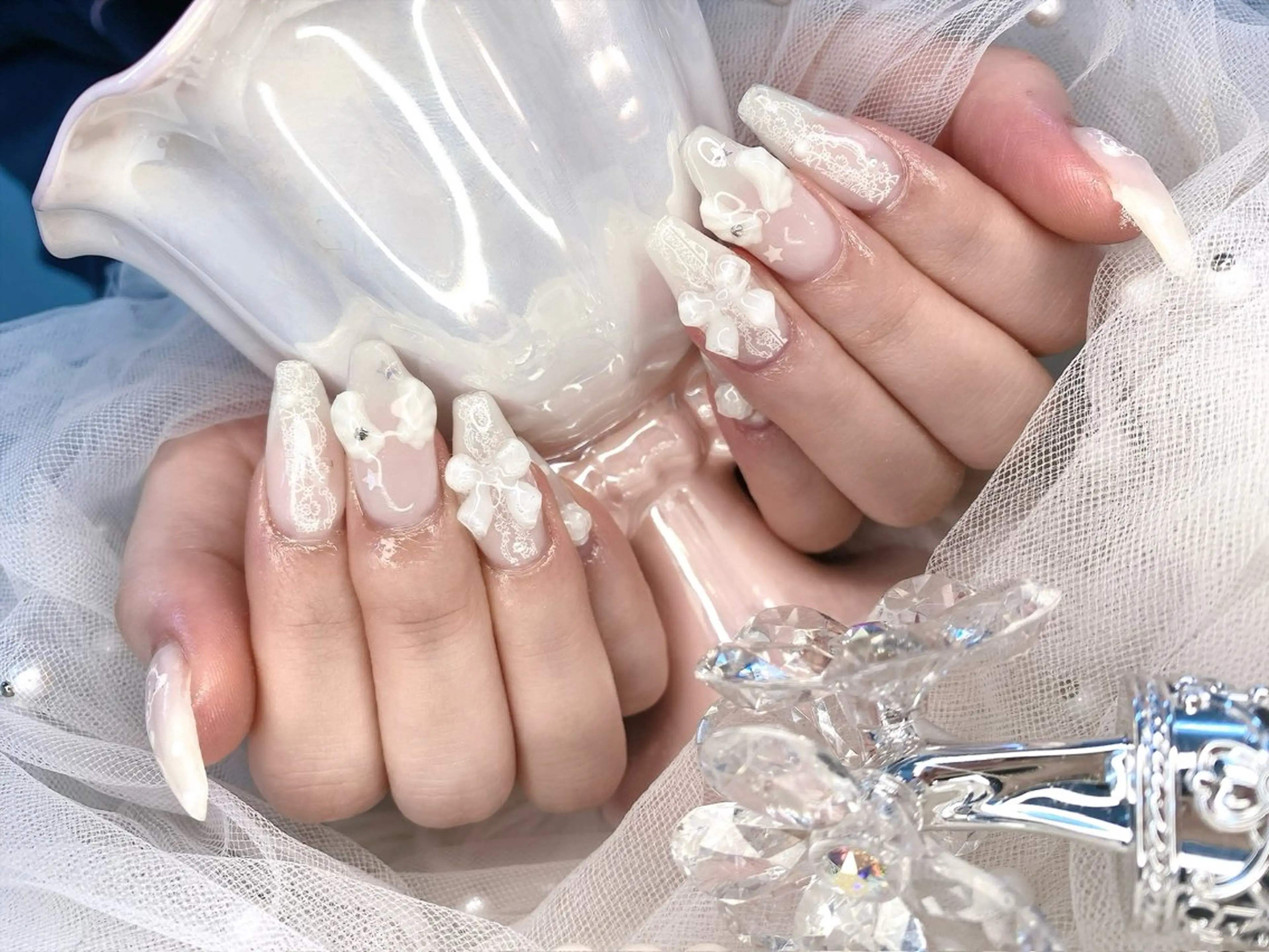 ネイル ハンドネイル フットネイル ハンドケア HARUKA 長堀橋のネイルデザイン