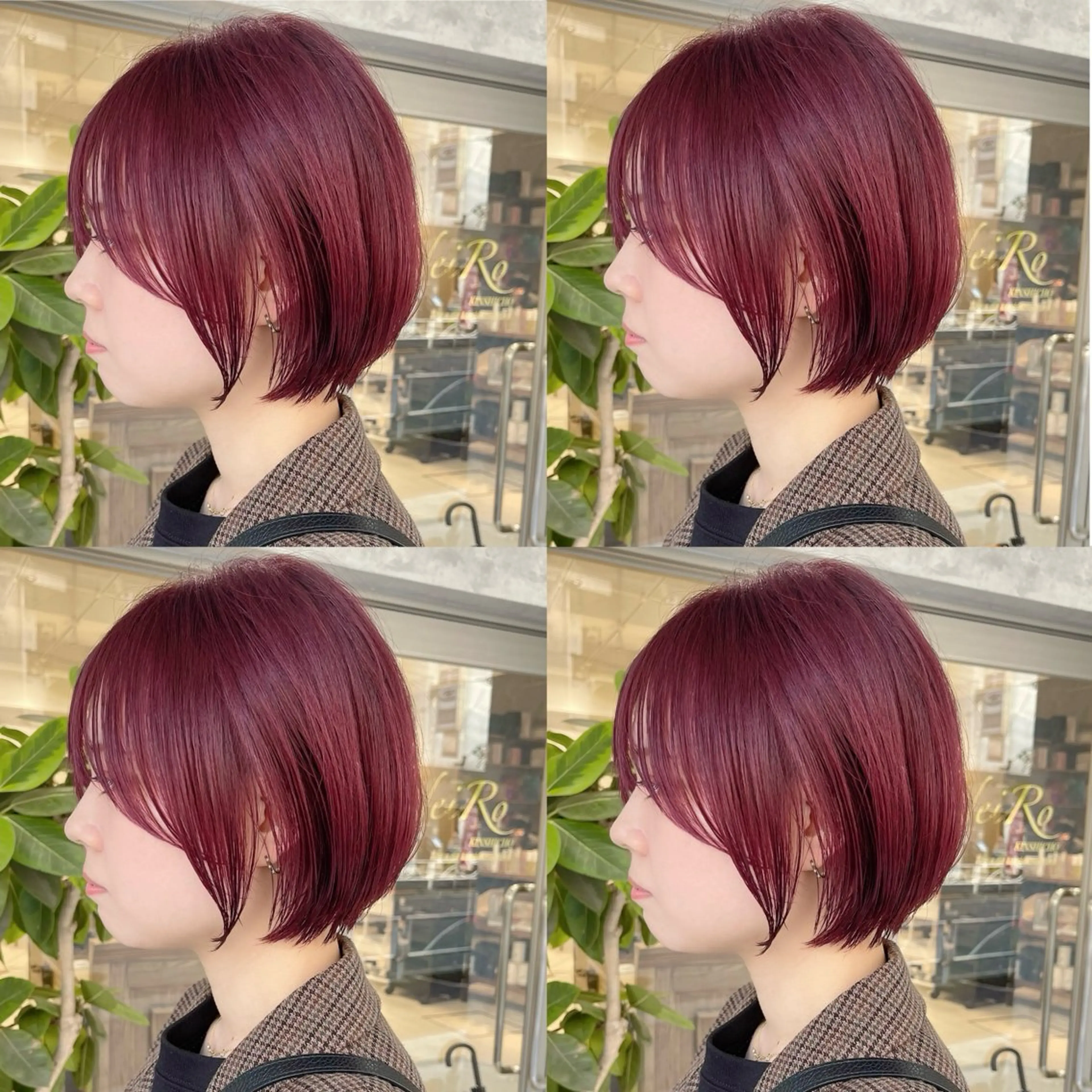 ショート カット ヘアカラー トリートメント イメチェンカット✂️ 錦糸町佐藤店長のヘアスタイル