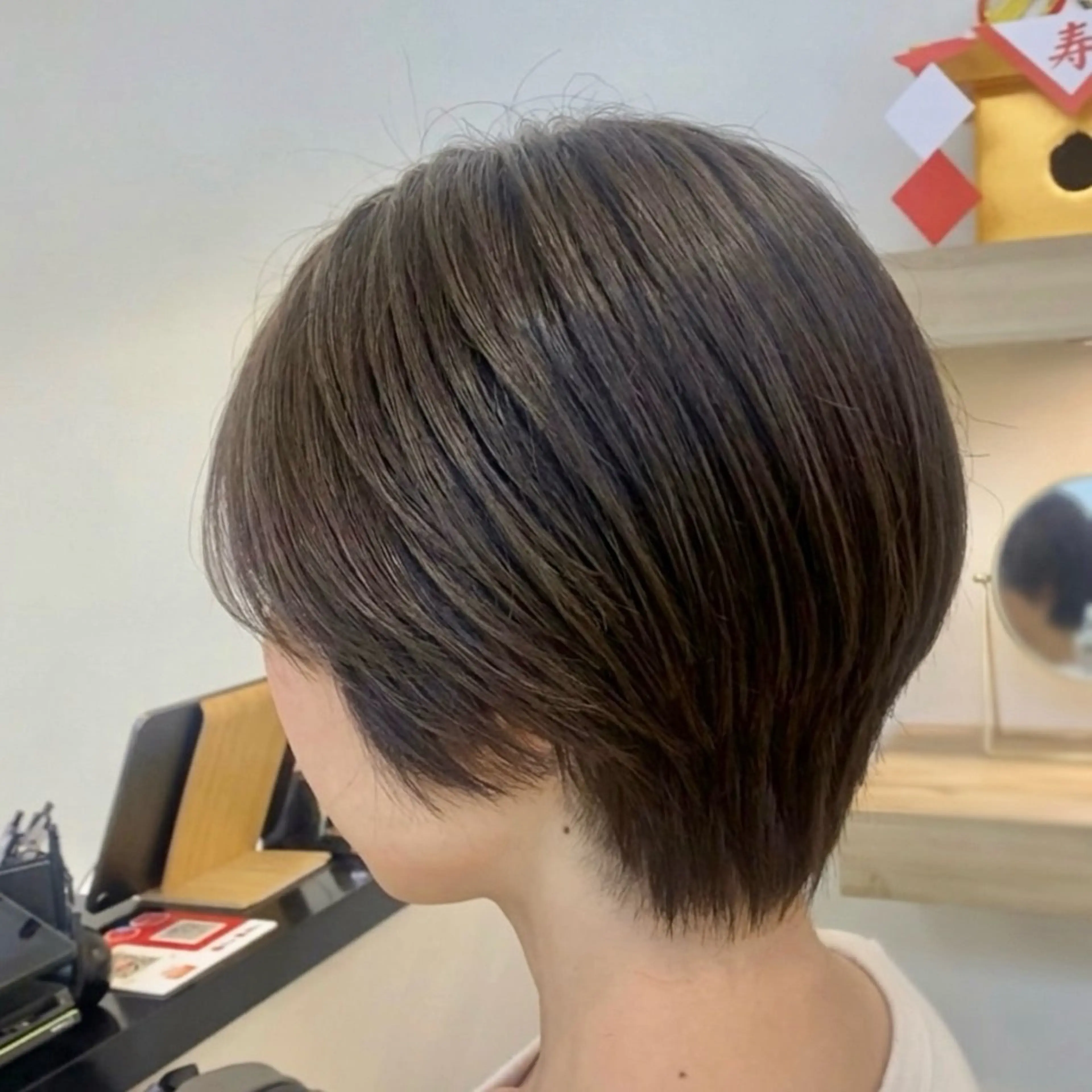 ショート ショートヘア カット 柔らかパーマ🫧 いぎあやかのヘアスタイル