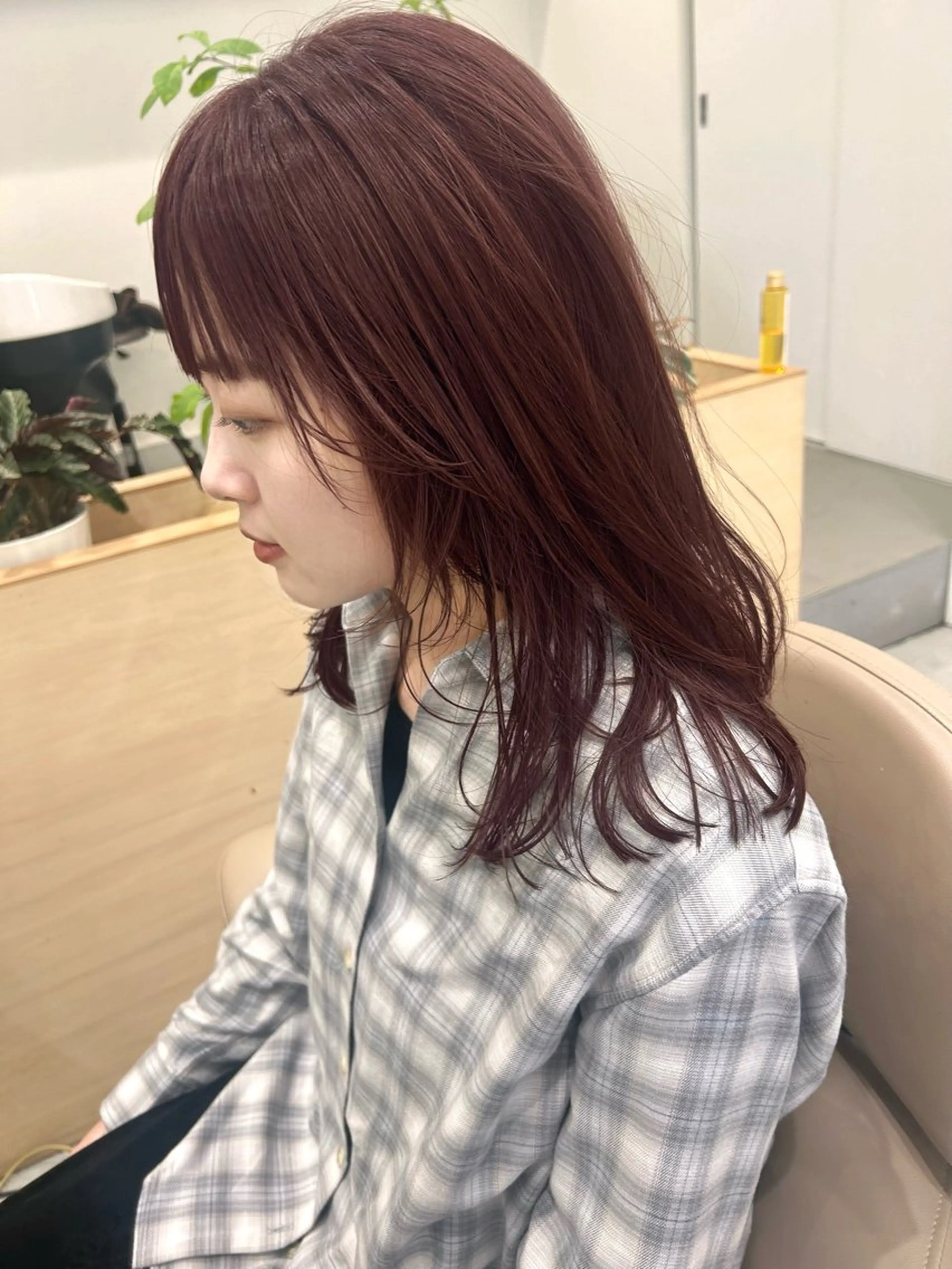 ロング カラー カット ヘアカラー 💛🤍U too e’s 鎌倉🧸のヘアスタイル