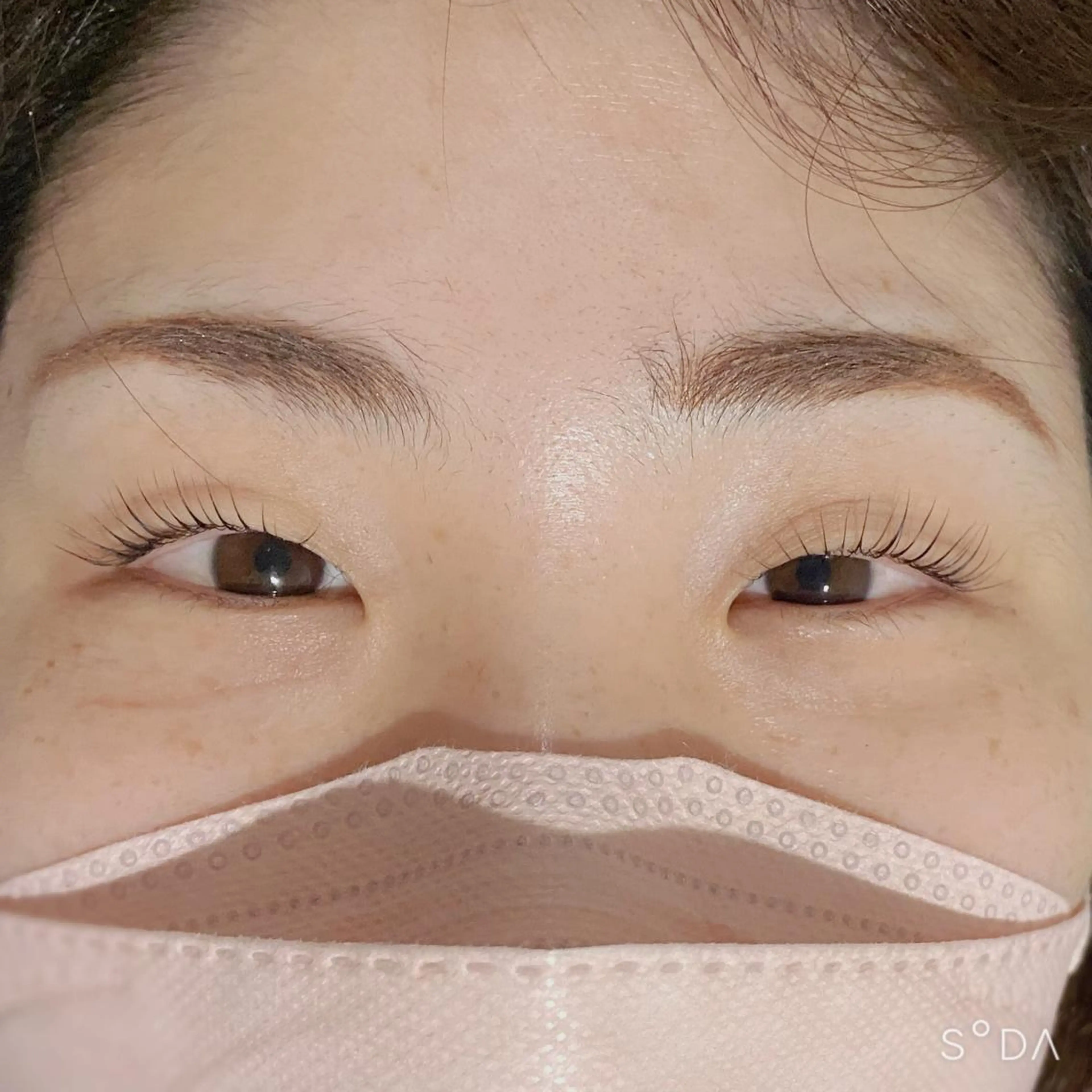 マツエク・マツパ 一重×まつ毛パーマ フジ ワラのマツエク・マツパデザイン