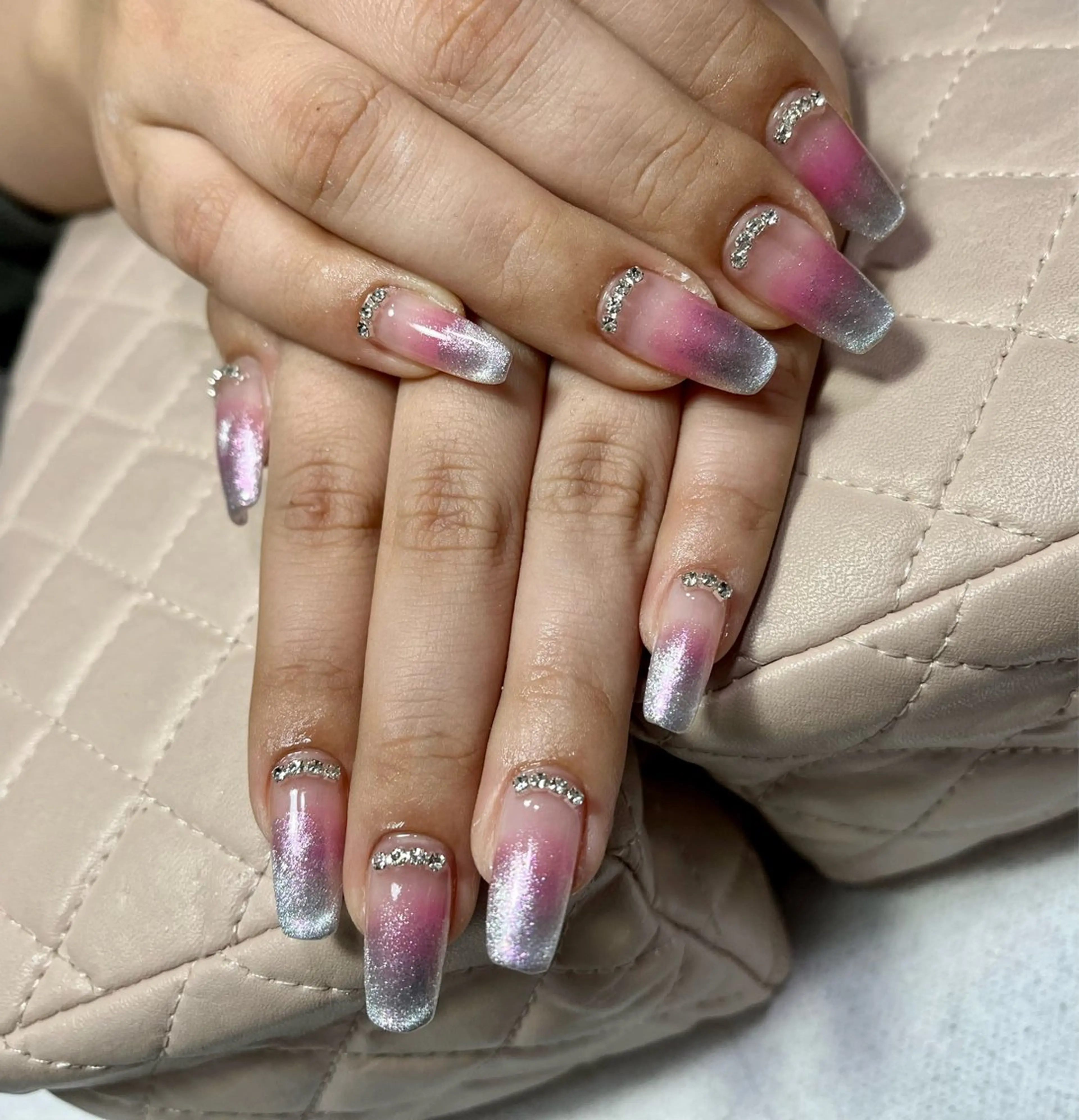 ネイル ハンドネイル goldgleams ちなのネイルデザイン