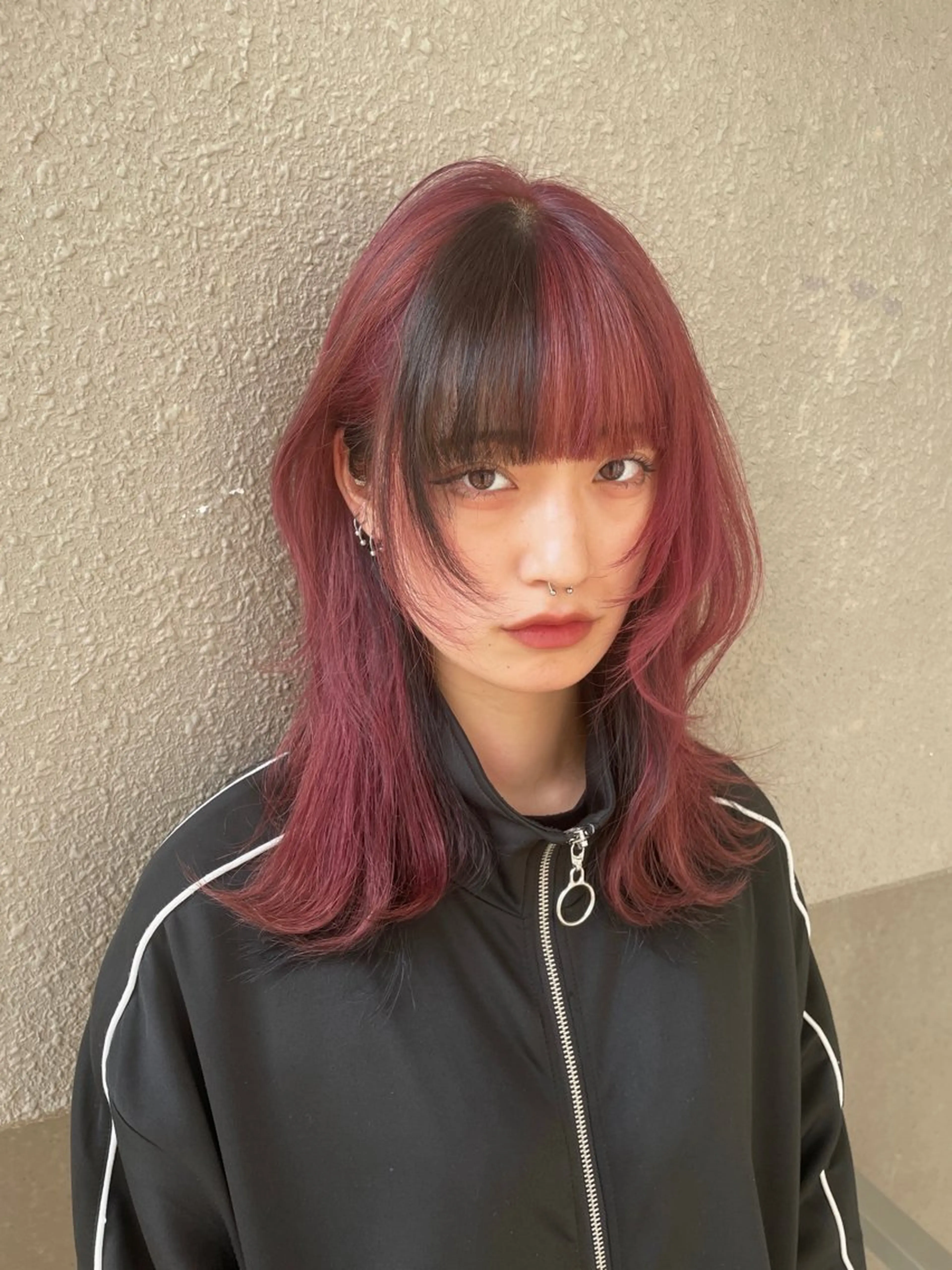 セミロング カラー 韓国ヘア/レイヤー Londエレンのヘアスタイル