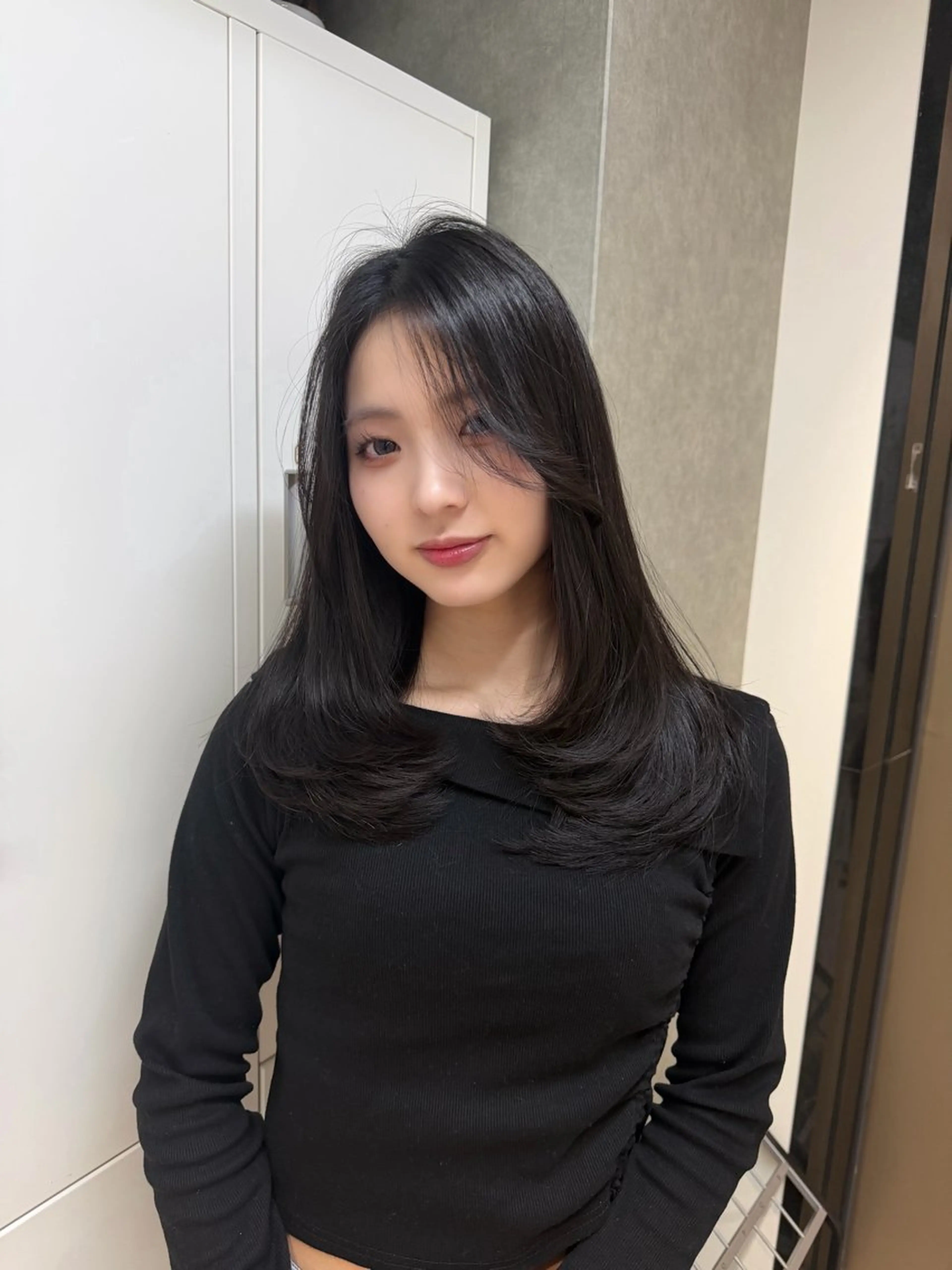 ロング カット caho／韓国ヘア 盛れStyle🩶✨のヘアスタイル