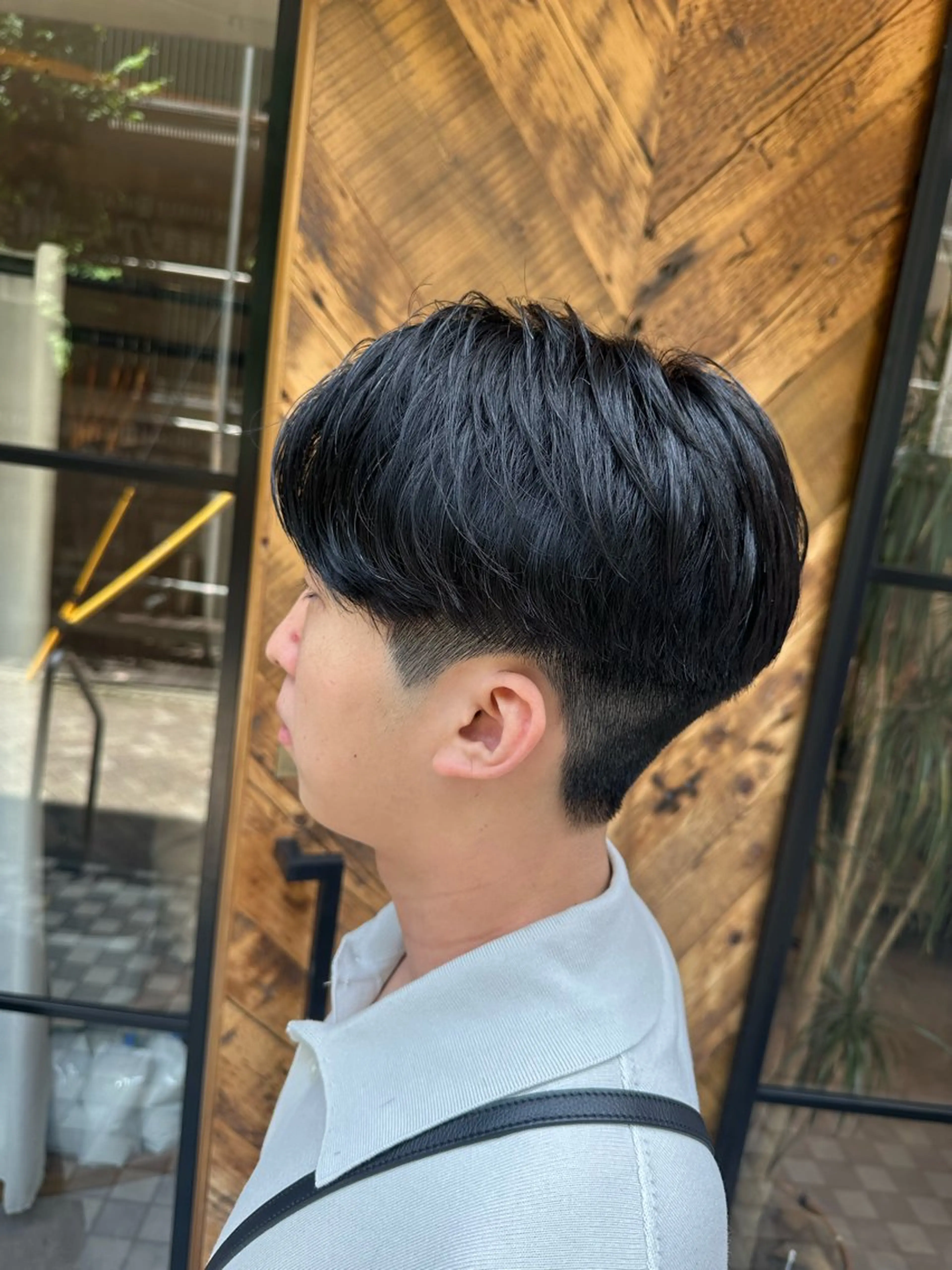 パーマ メンズ フェードカット メンズパーマ ニュアンスパーマ カット パーマ 【gemini店長】 メンズ特化中野稜平のヘアスタイル