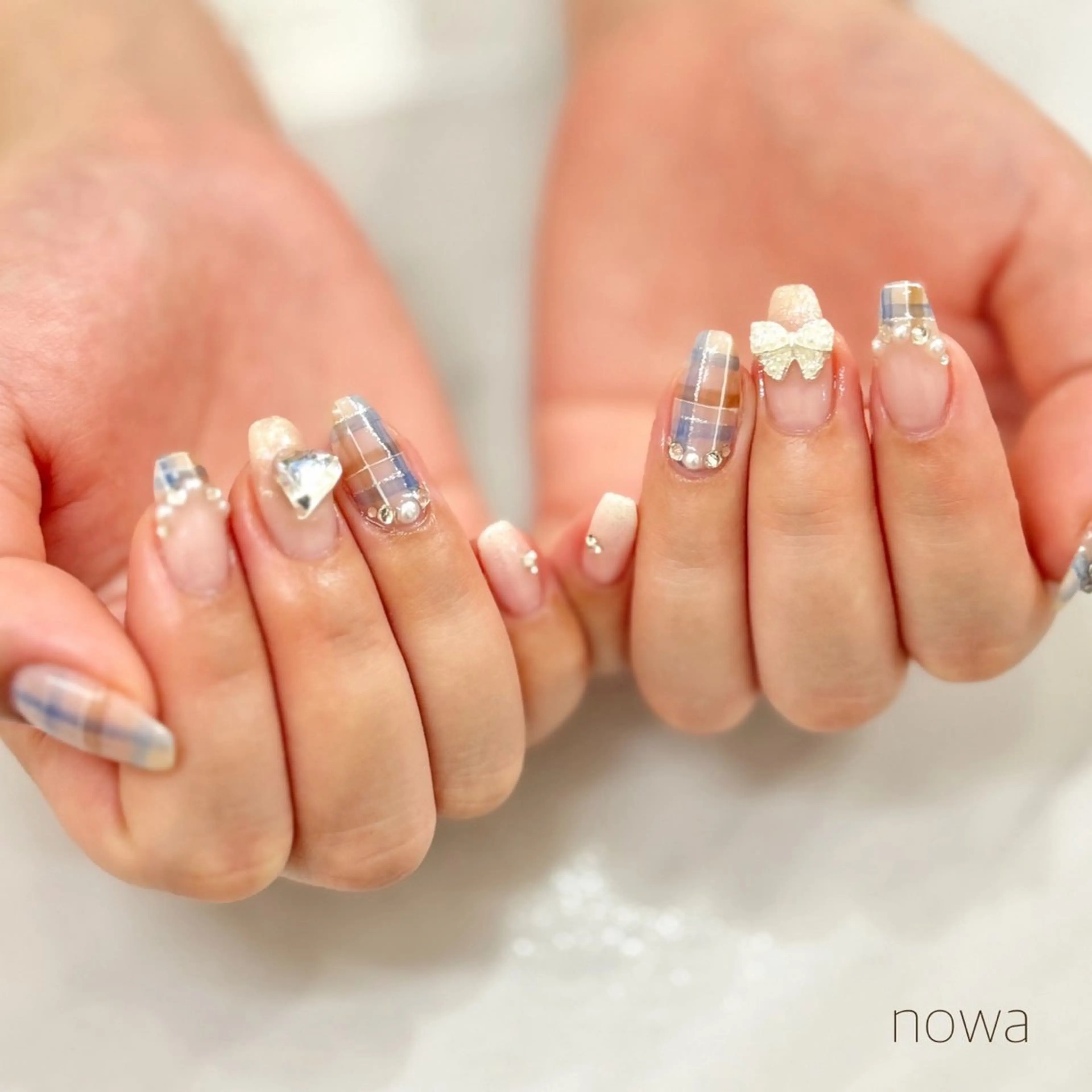 ネイル 持ち込み ハンドネイル 【nowa】小松 宙未 Soramiのネイルデザイン