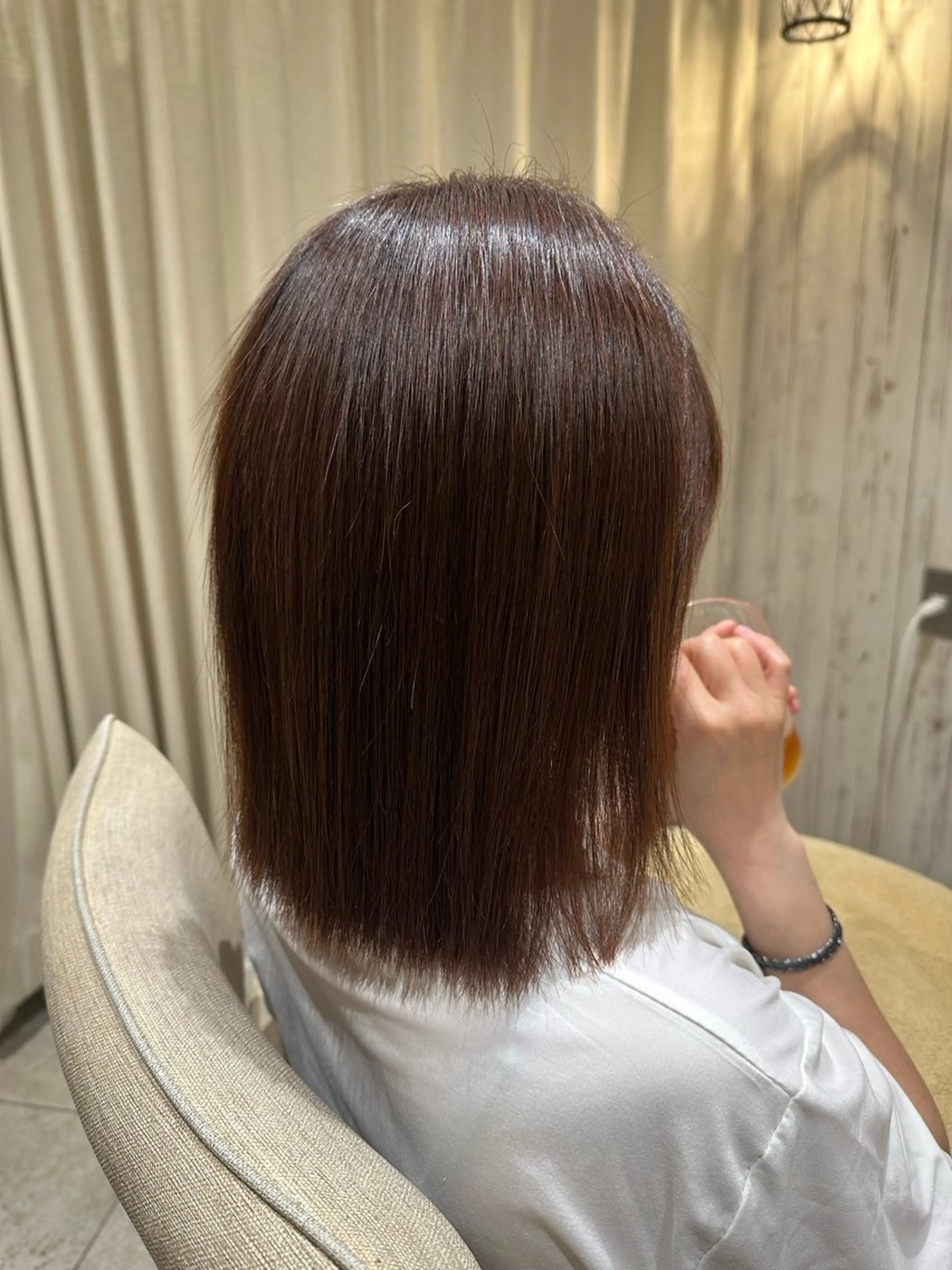 カラー ヘアカラー 工藤 光未のヘアスタイル