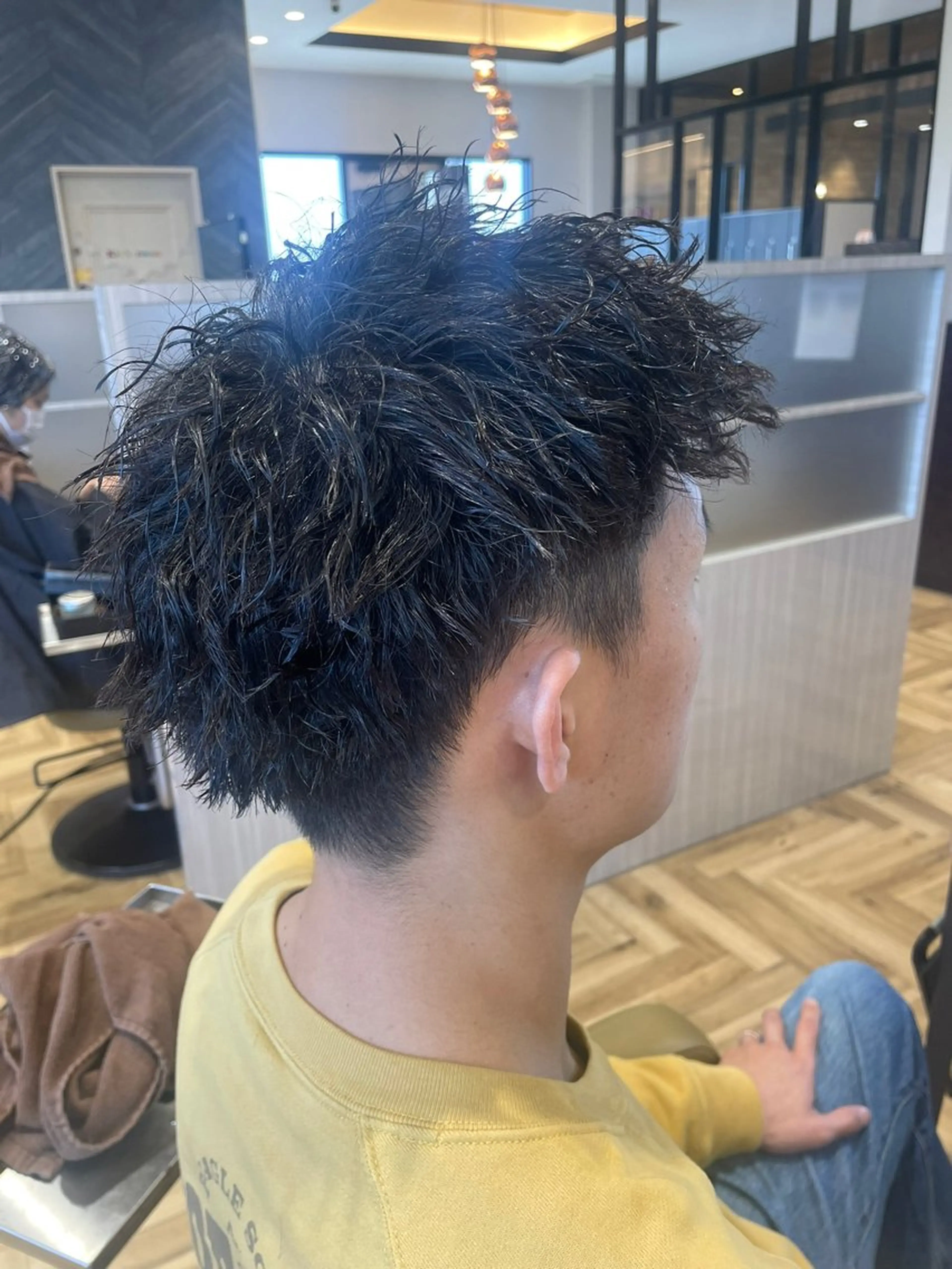 パーマ カット パーマ 中村 誠也のヘアスタイル