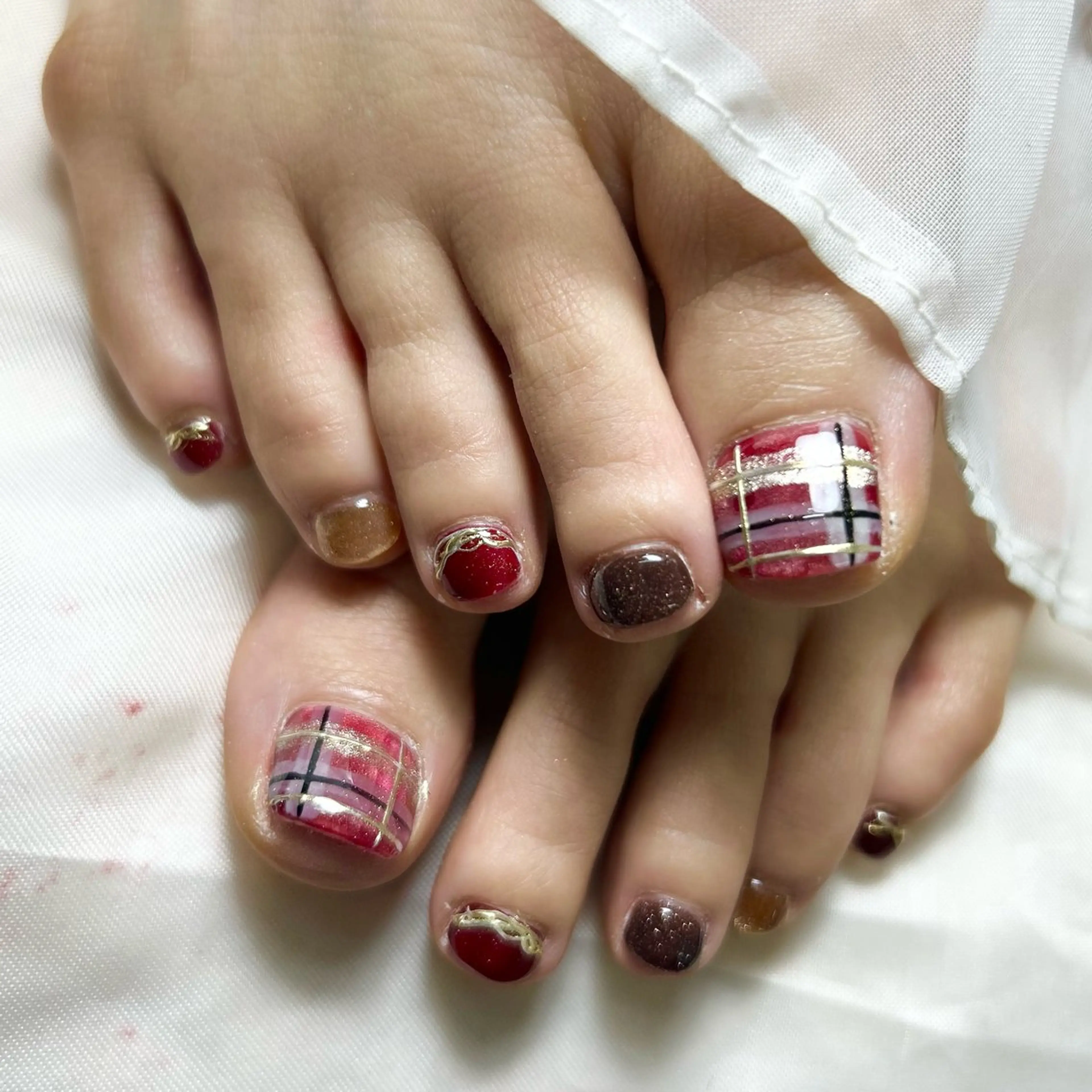 ネイル フットネイル ネイルサロンmuumii所属・東十条muumii ネイルまつ毛のネイルデザイン