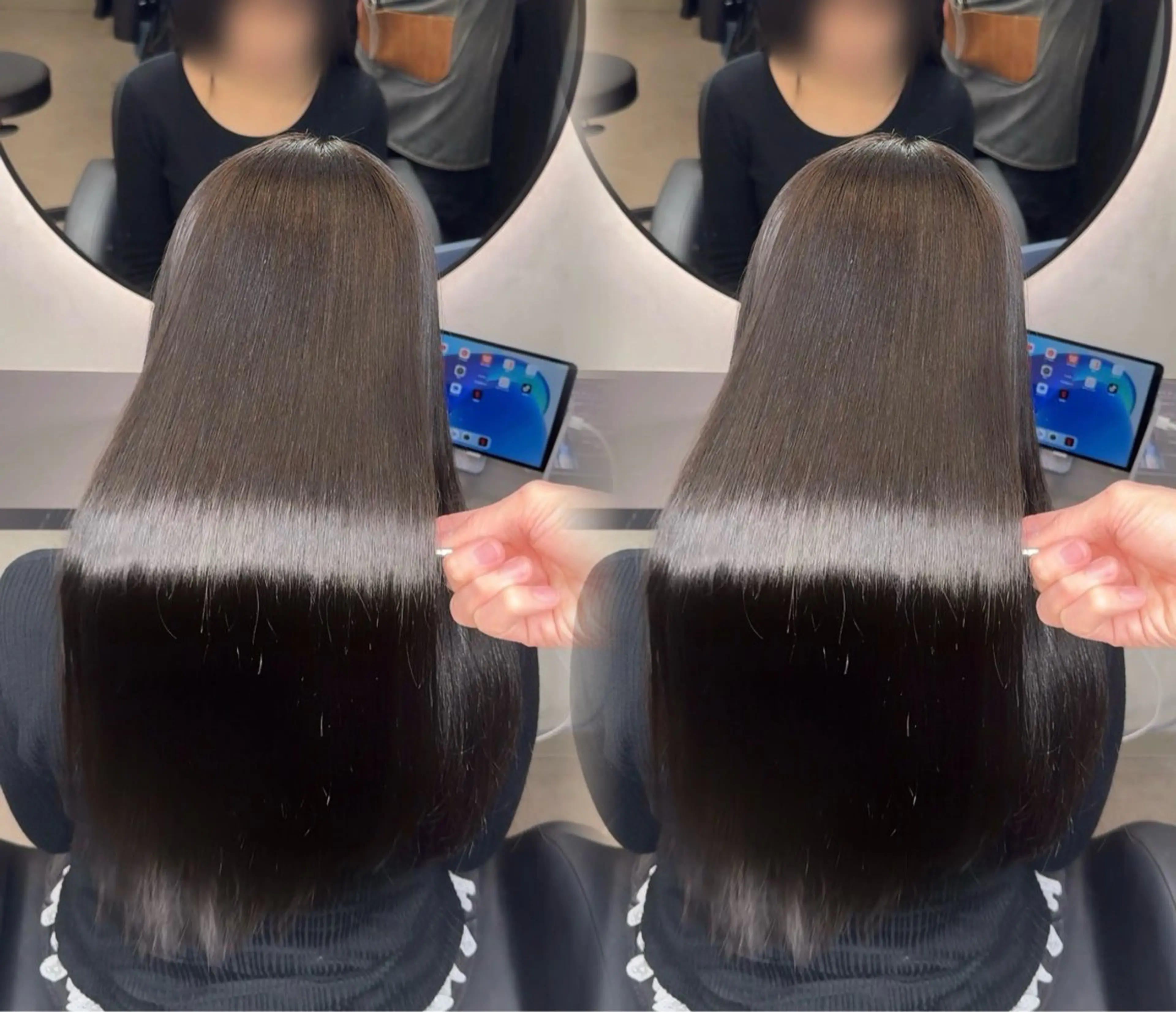 ✨【3月4月10時のみ新規限定🉐】✨ 🫧朝ラク美髪矯正🫧カット+縮毛矯正+トリートメントの写真