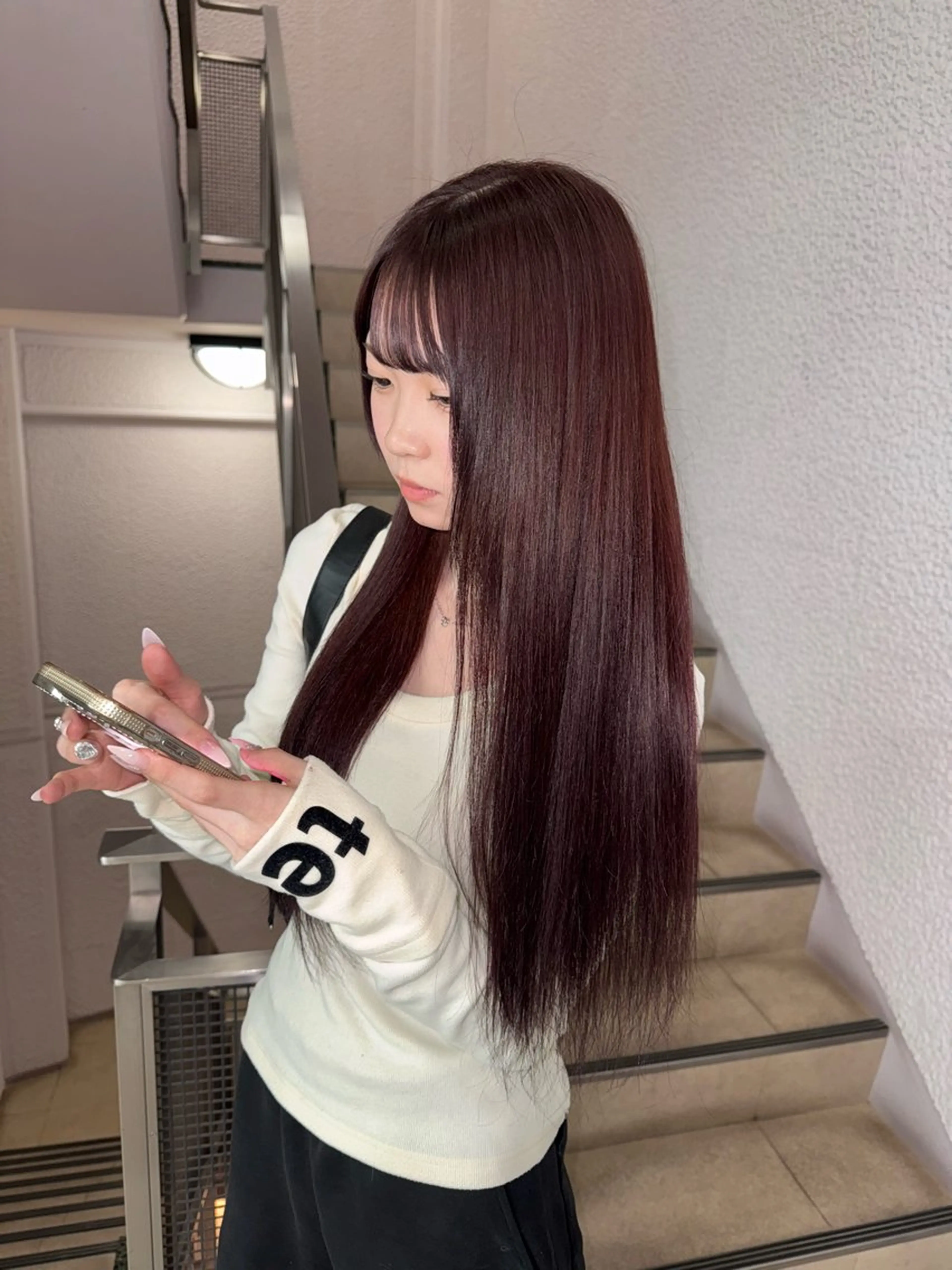 ロング カラー カット ヘアカラー トリートメント 天神/美髪カラー /矯正/kaitoのヘアスタイル