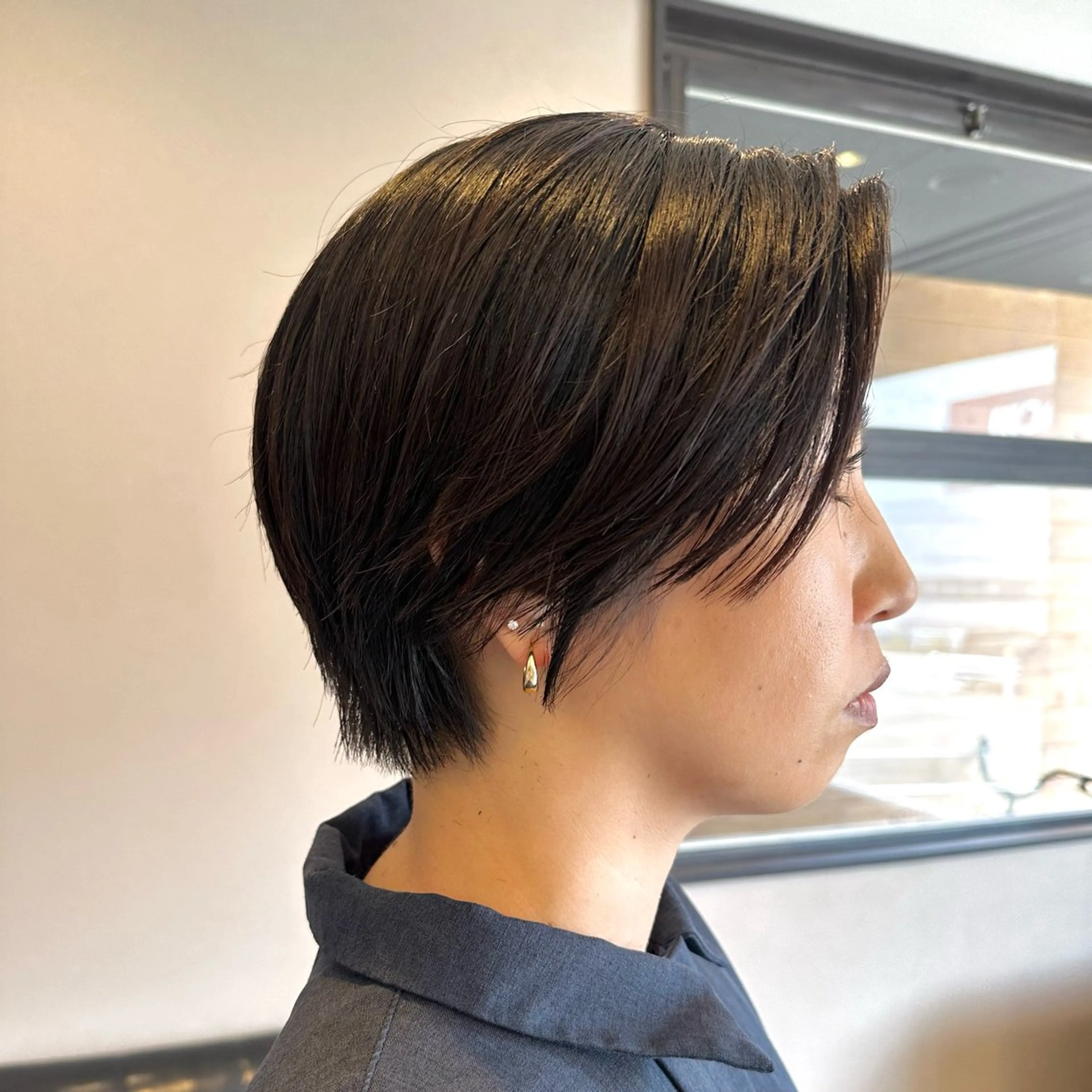 ショート ハンサムショート ショートヘア 小嶋 菜々子のヘアスタイル