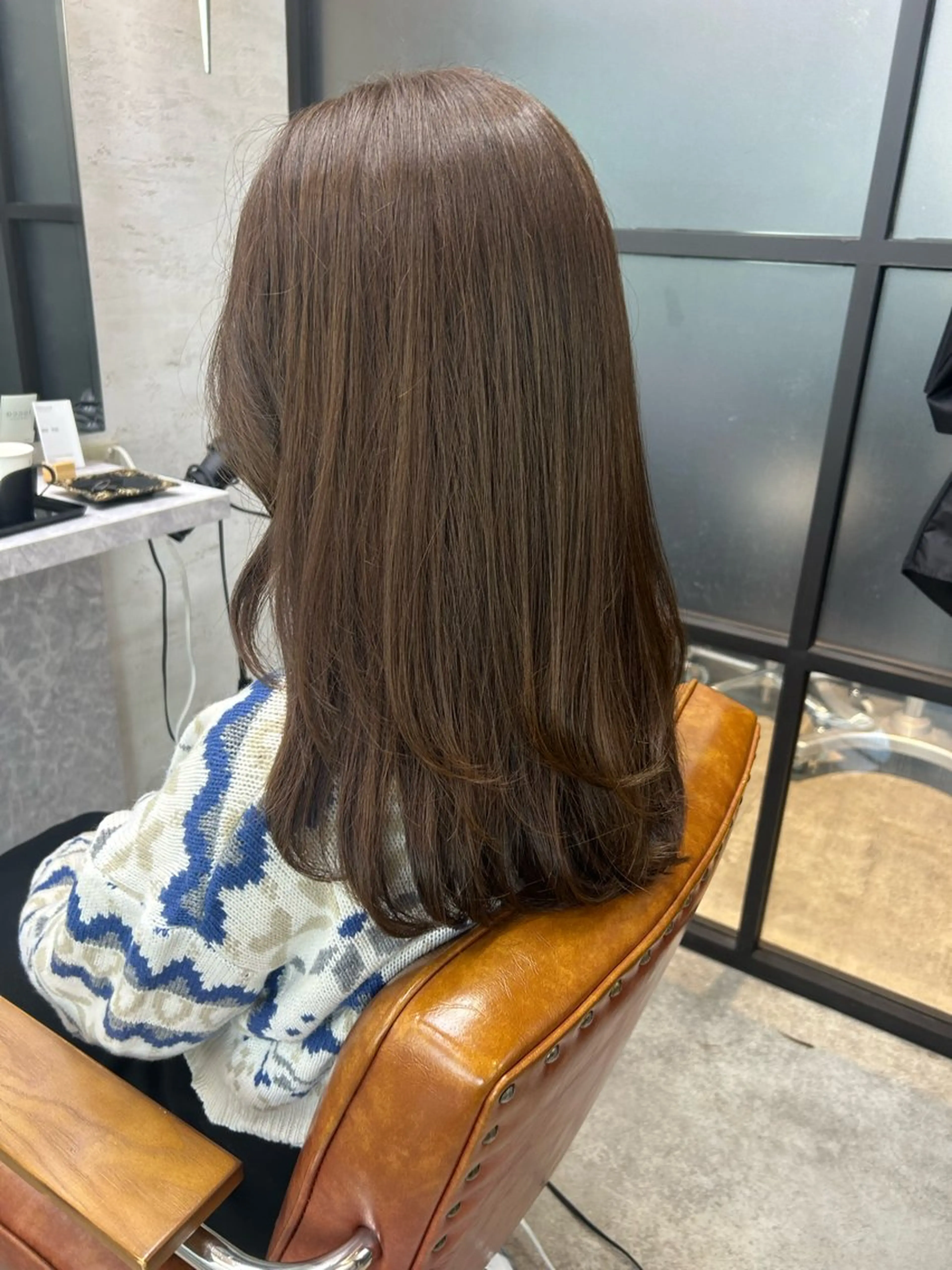 ロング カラー アディクシーカラー ベージュカラー 艶カラー吉祥寺🌸 KAZUEのヘアスタイル