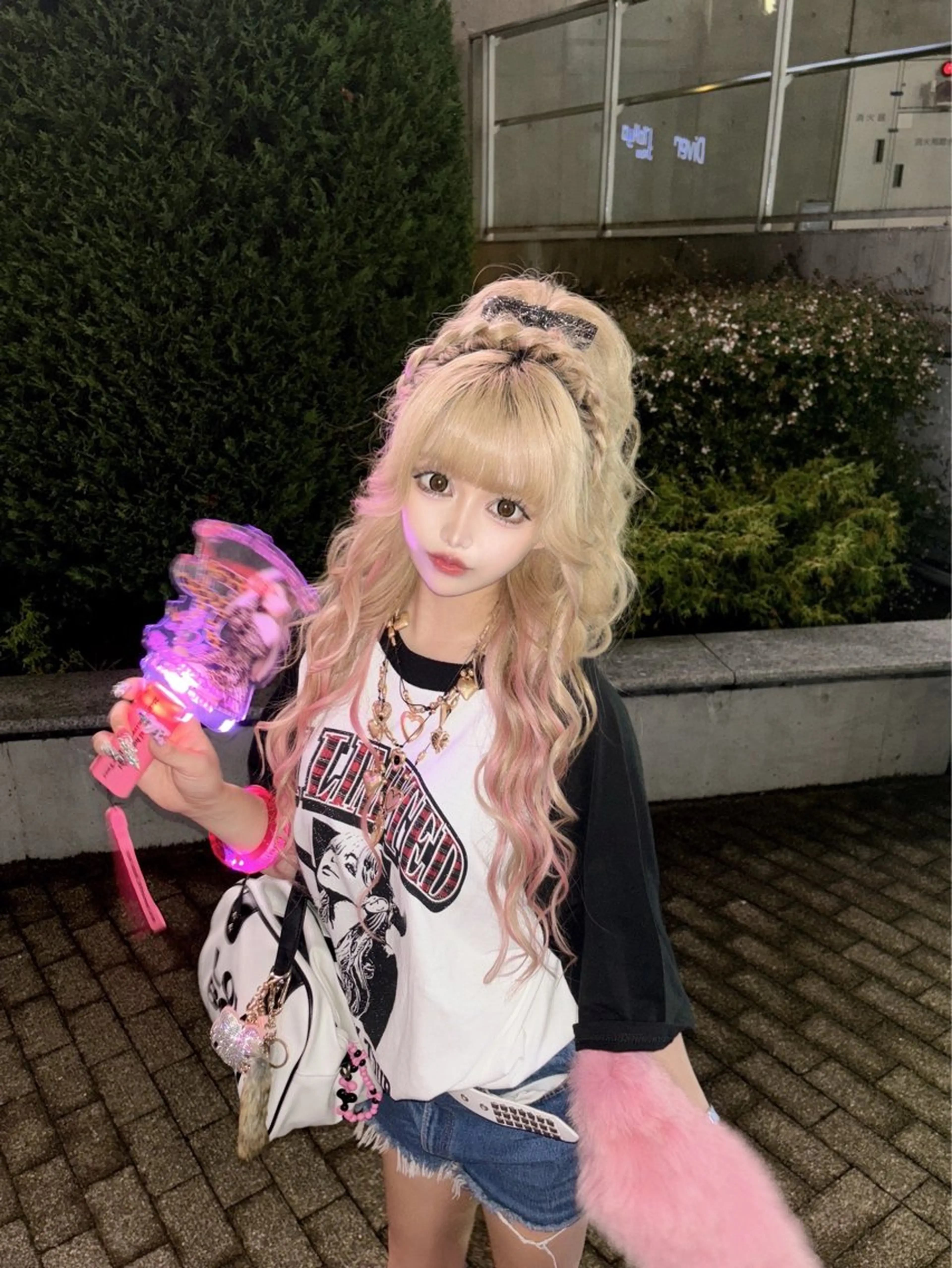 ロング ヘアアレンジ ヘアセット KANA カナのマツエク・マツパデザイン