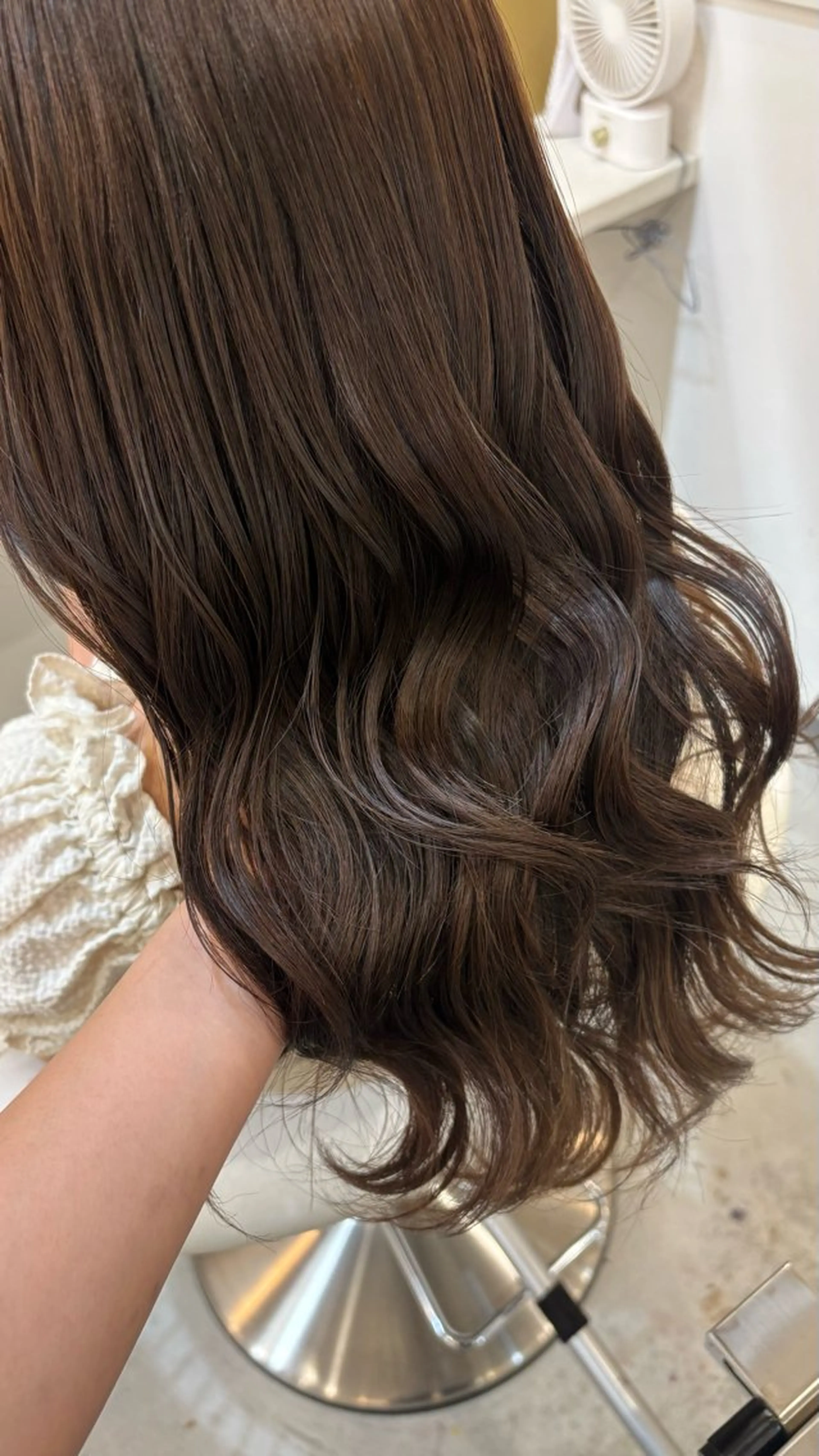 ブリーチ無しダブルカラーの写真