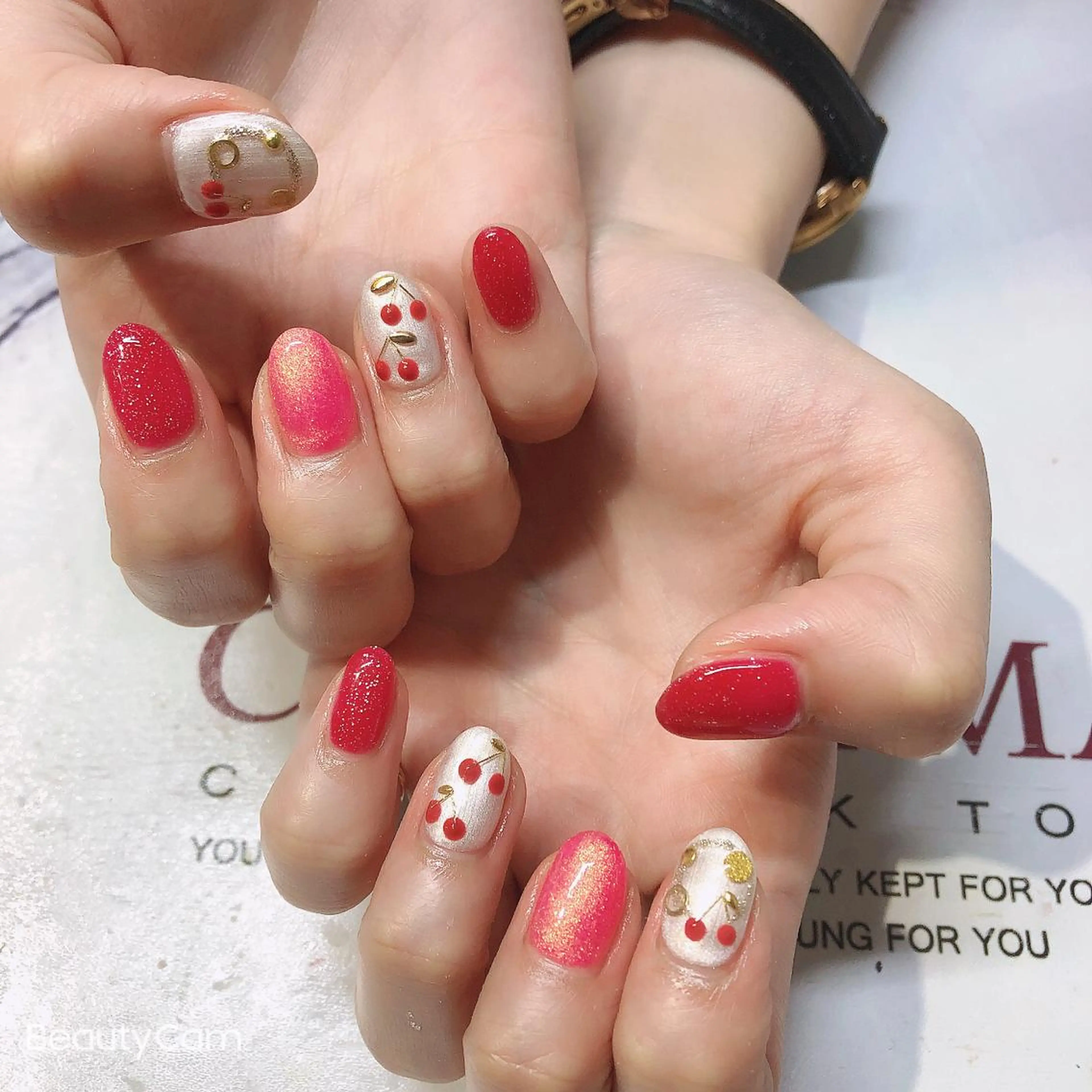 ネイル ハンドネイル ガレンドウ 白澤 愛子のネイルデザイン