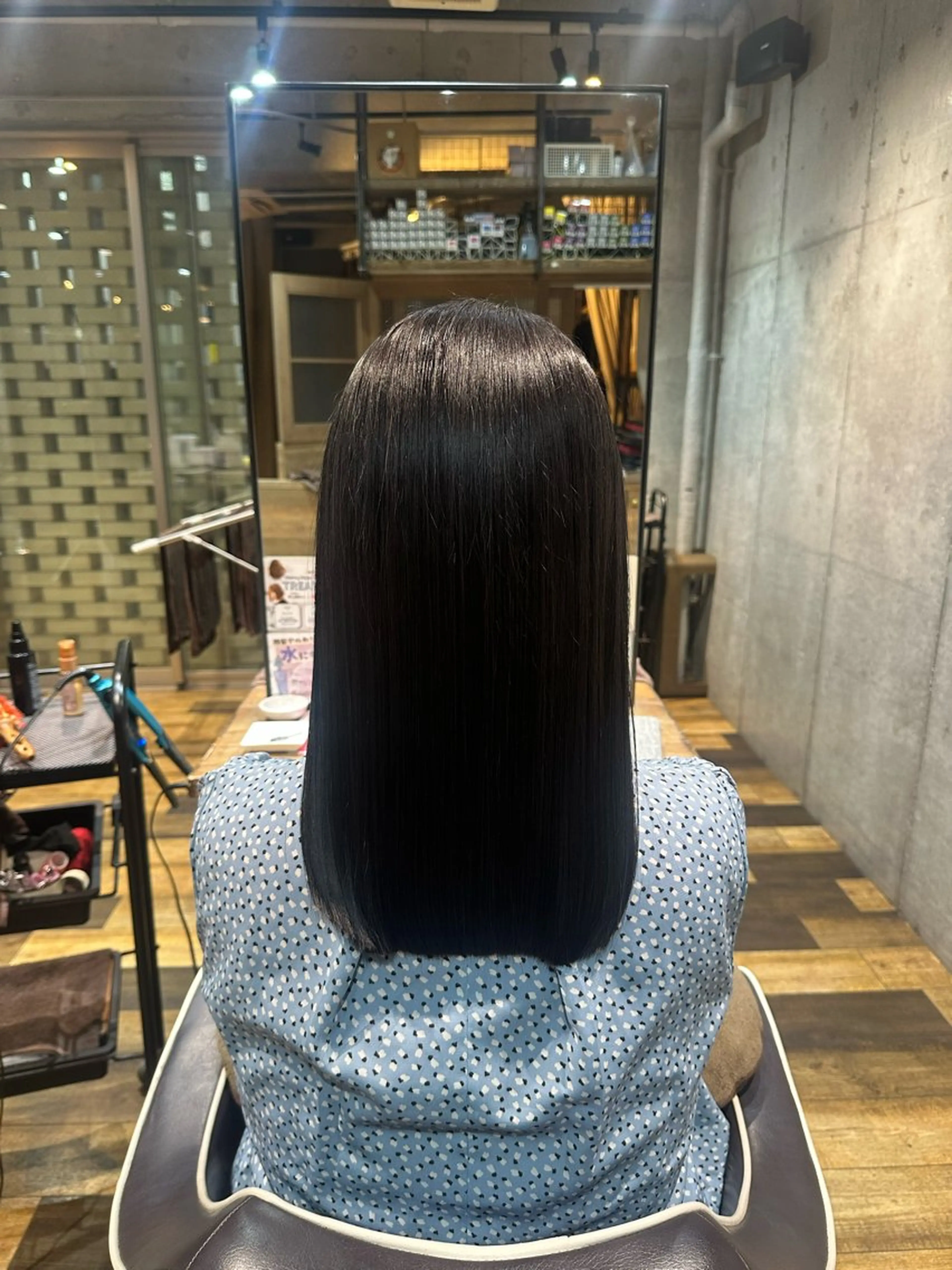 ミディアム カラー ヘアカラー flannel 優介のヘアスタイル