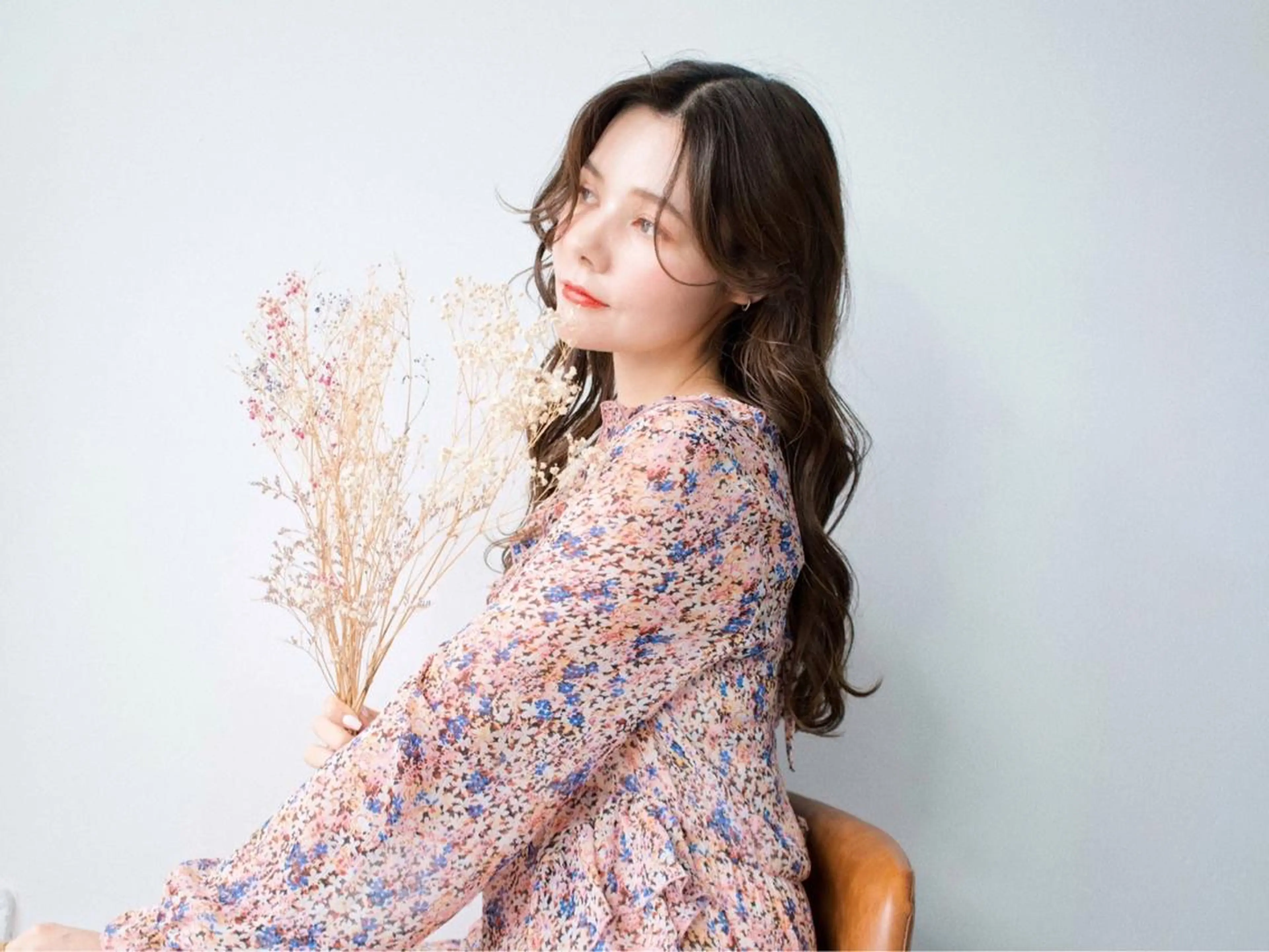 カラー 大島 千怜のヘアスタイル