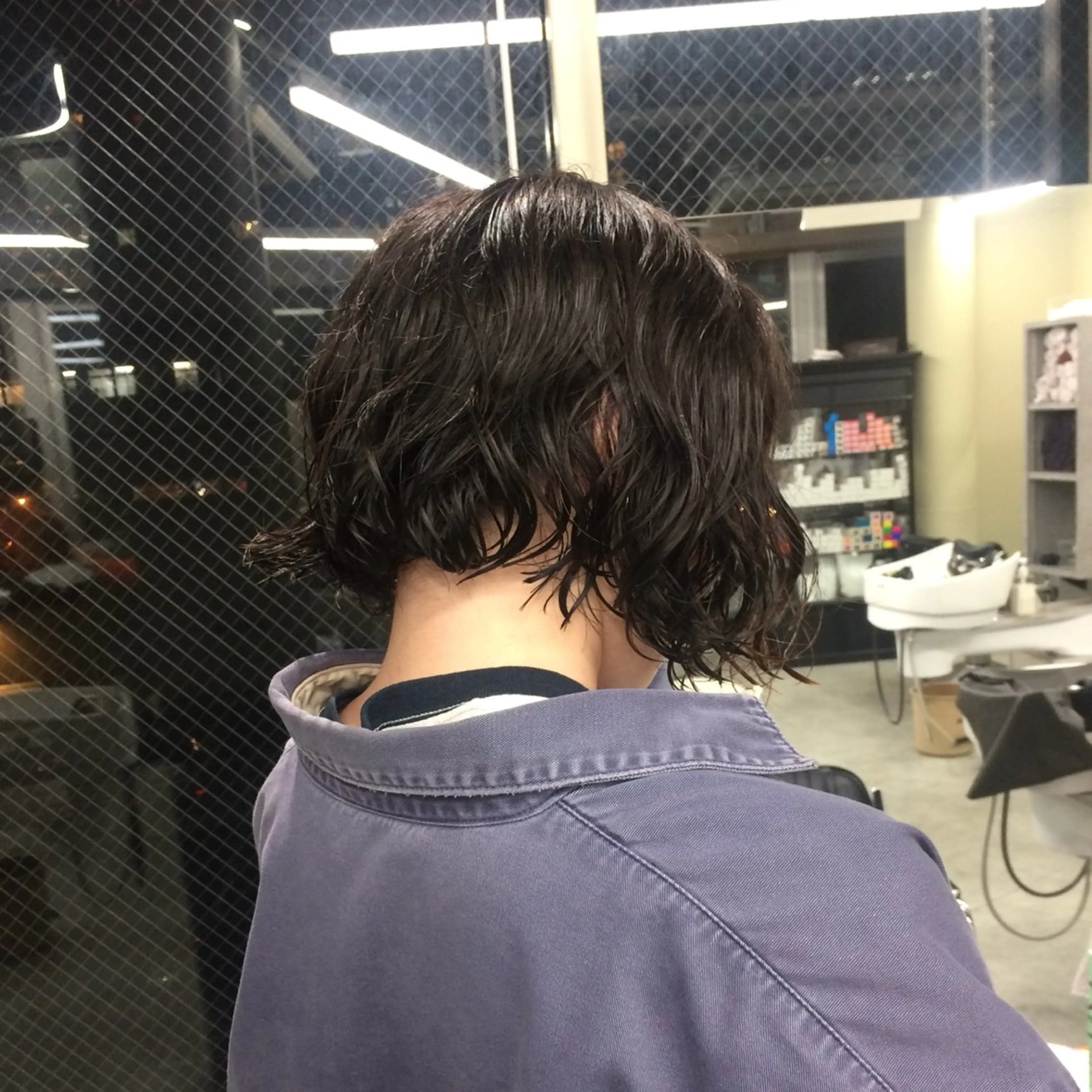 ボブパーマの写真