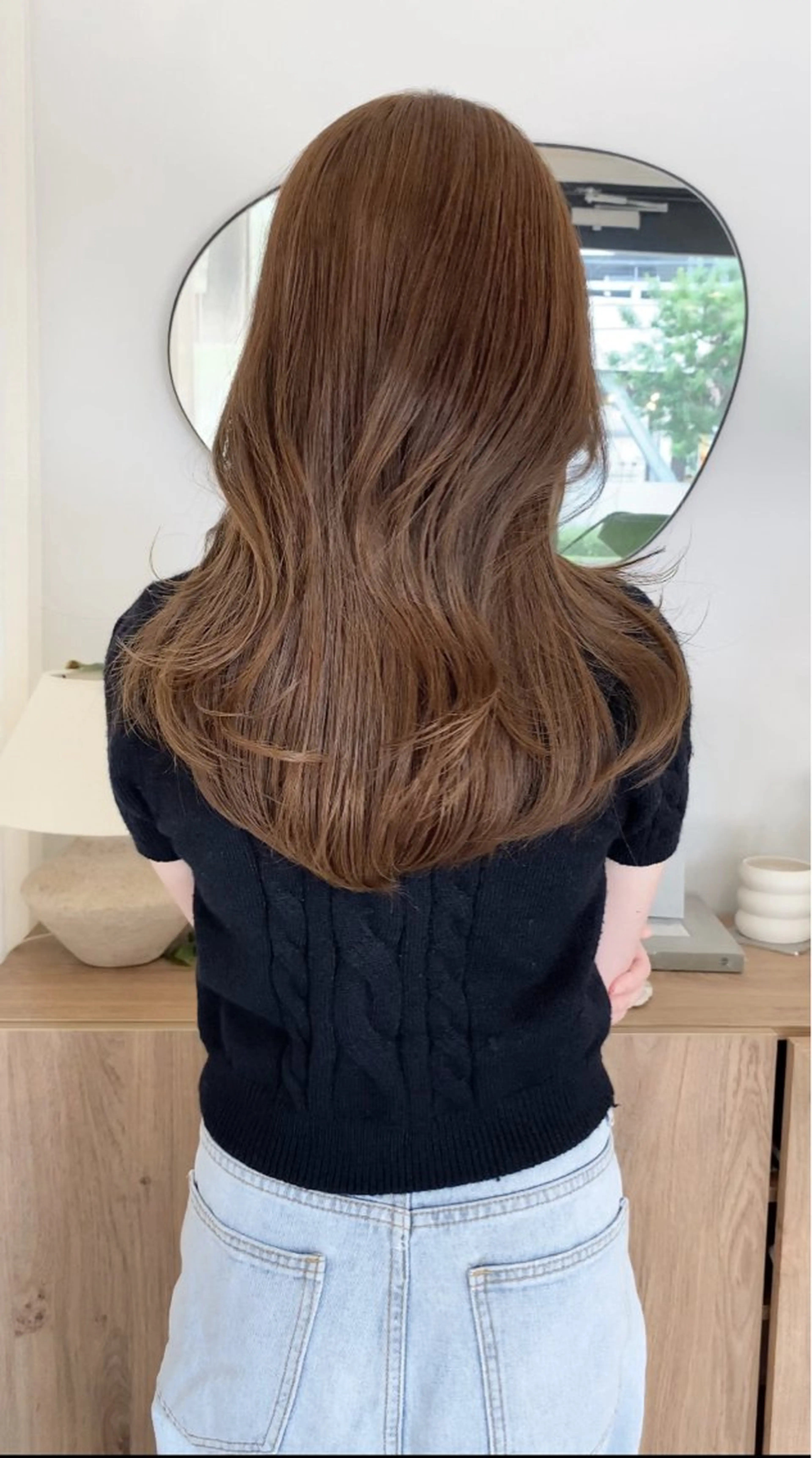 セミロング カット ヘアカラー situ所属・透明感カラー／メンズ 特化kazumaのヘアスタイル