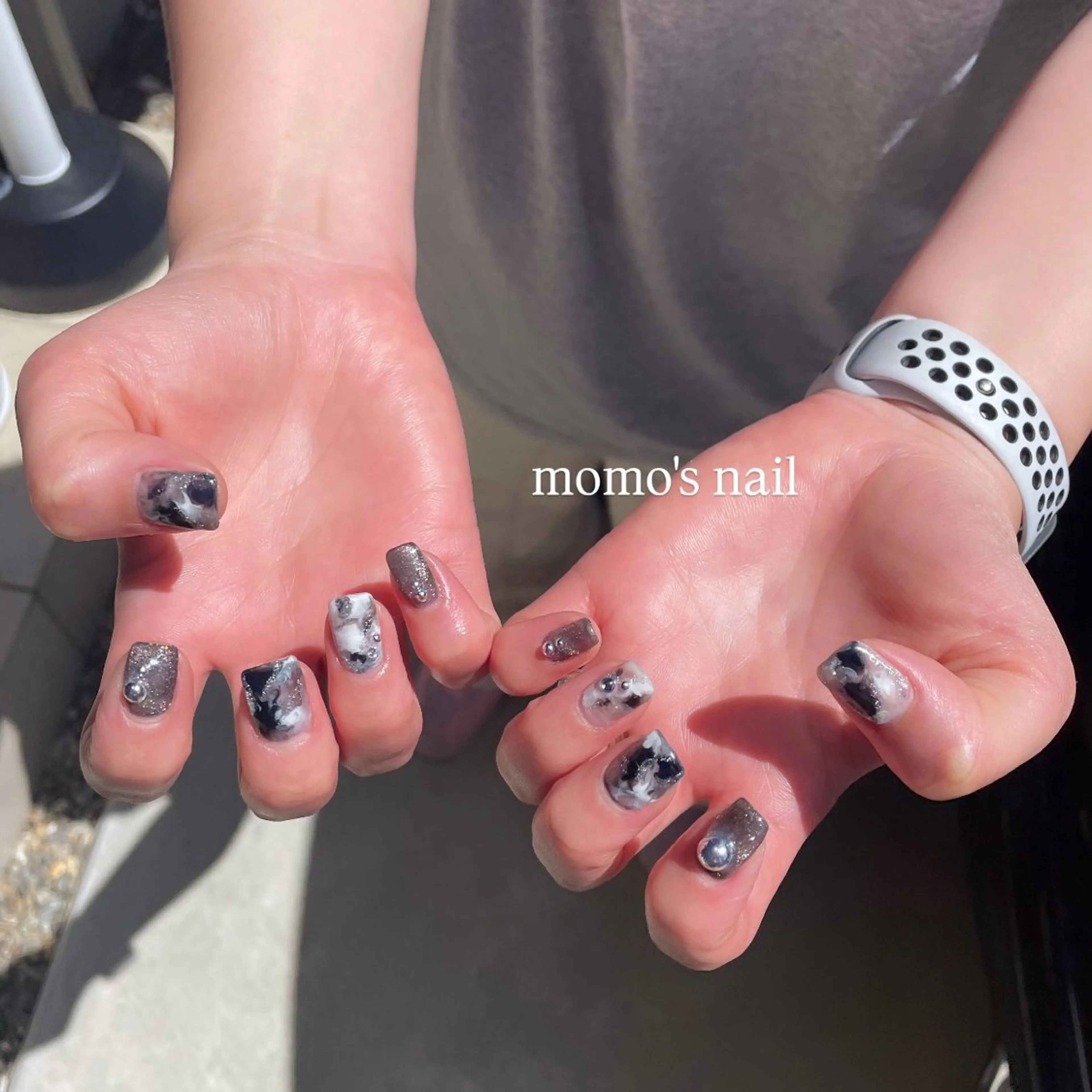 ネイル ハンドネイル momo's nail emiのネイルデザイン