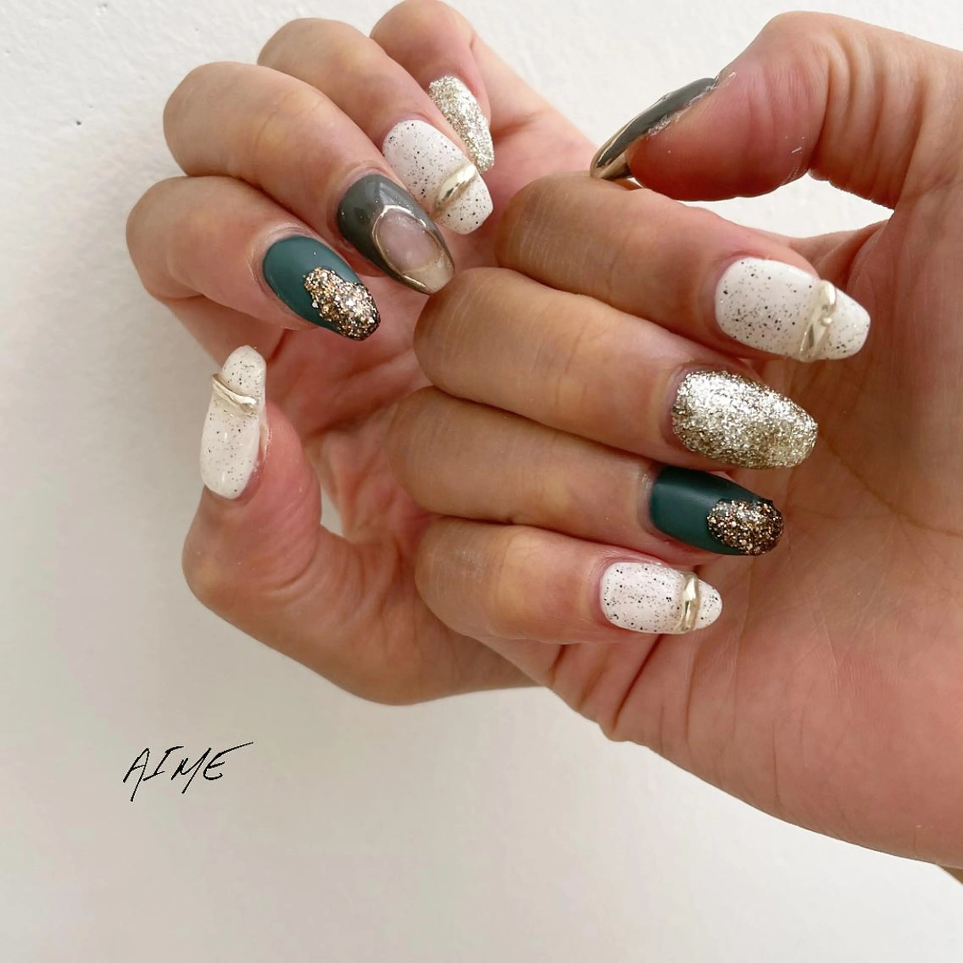 ネイル ハンドネイル AIME （momo）のネイルデザイン
