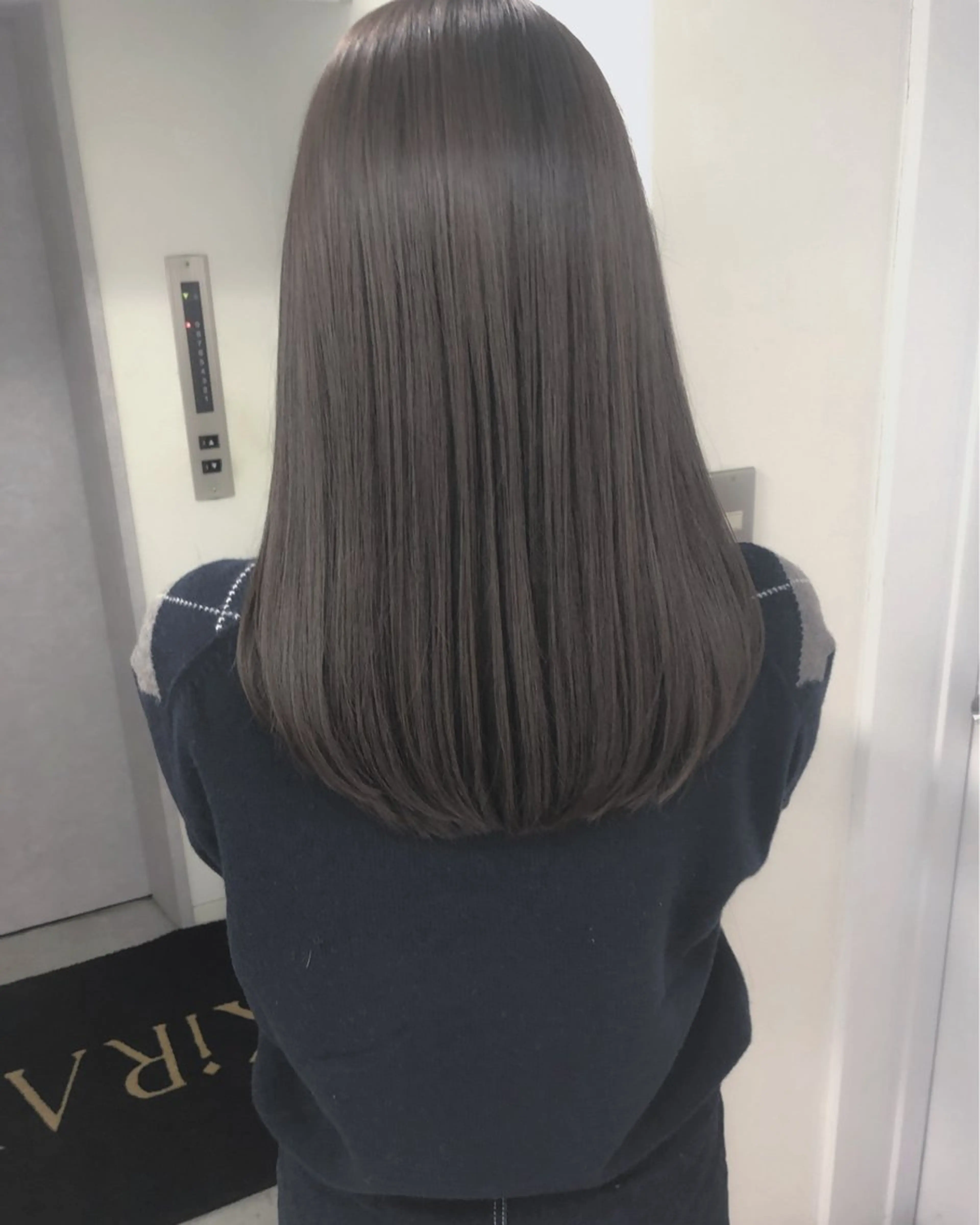 セミロング カット ヘアカラー トリートメント [仙台髪質改善]小原 弘之のヘアスタイル