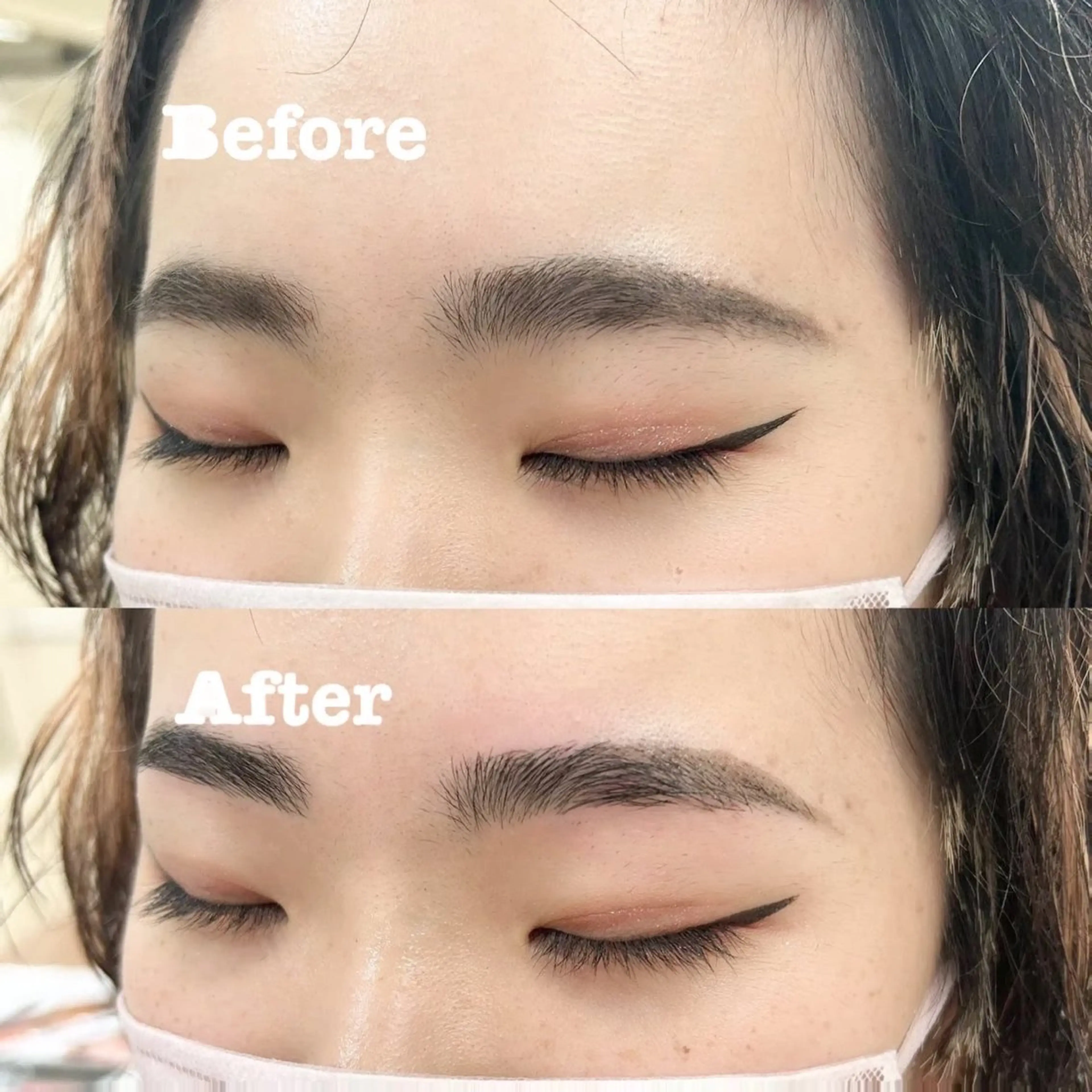 アイブロウ kenje luscaのヘアスタイル