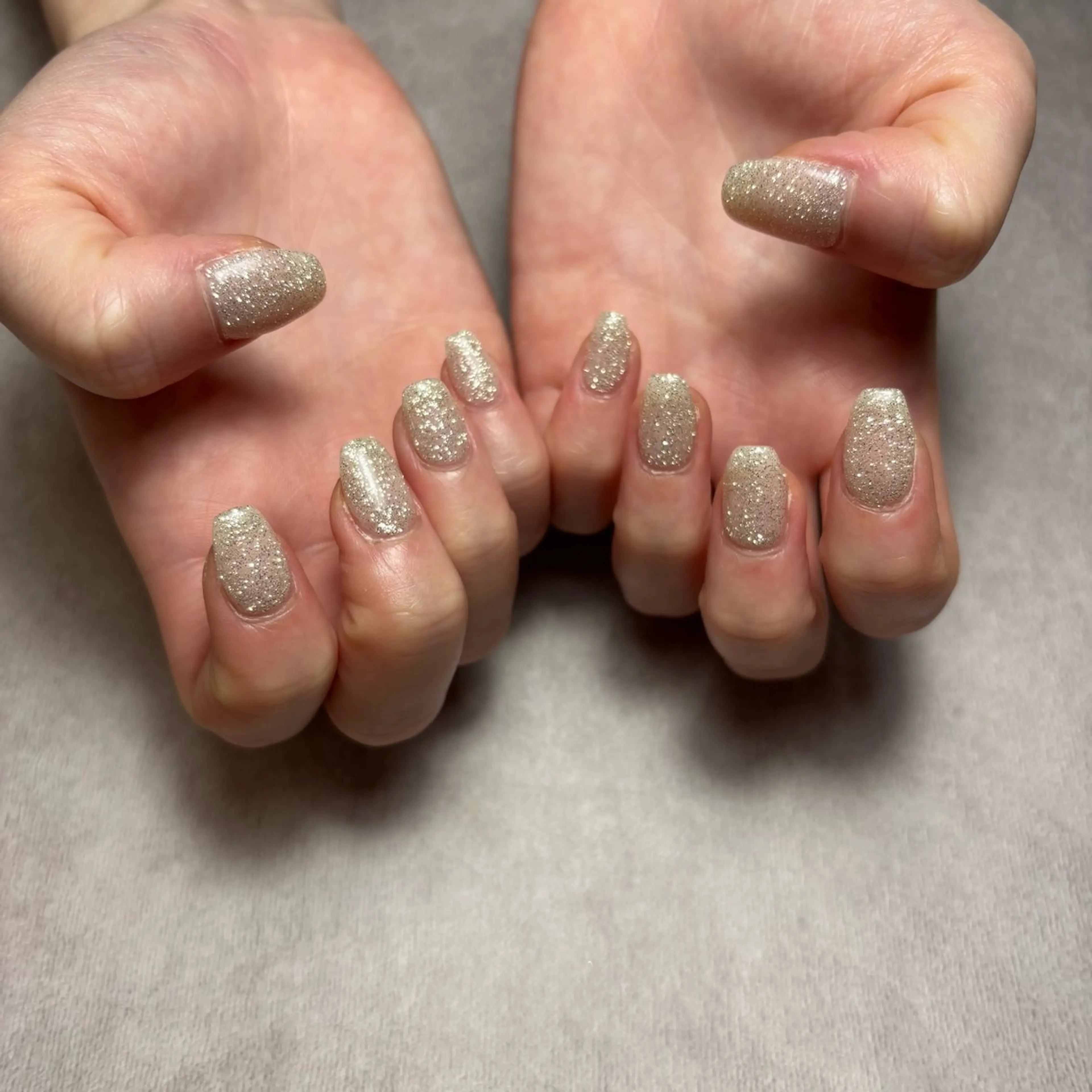 ネイル フラッシュネイル ホワイト K. Ryoのネイルデザイン