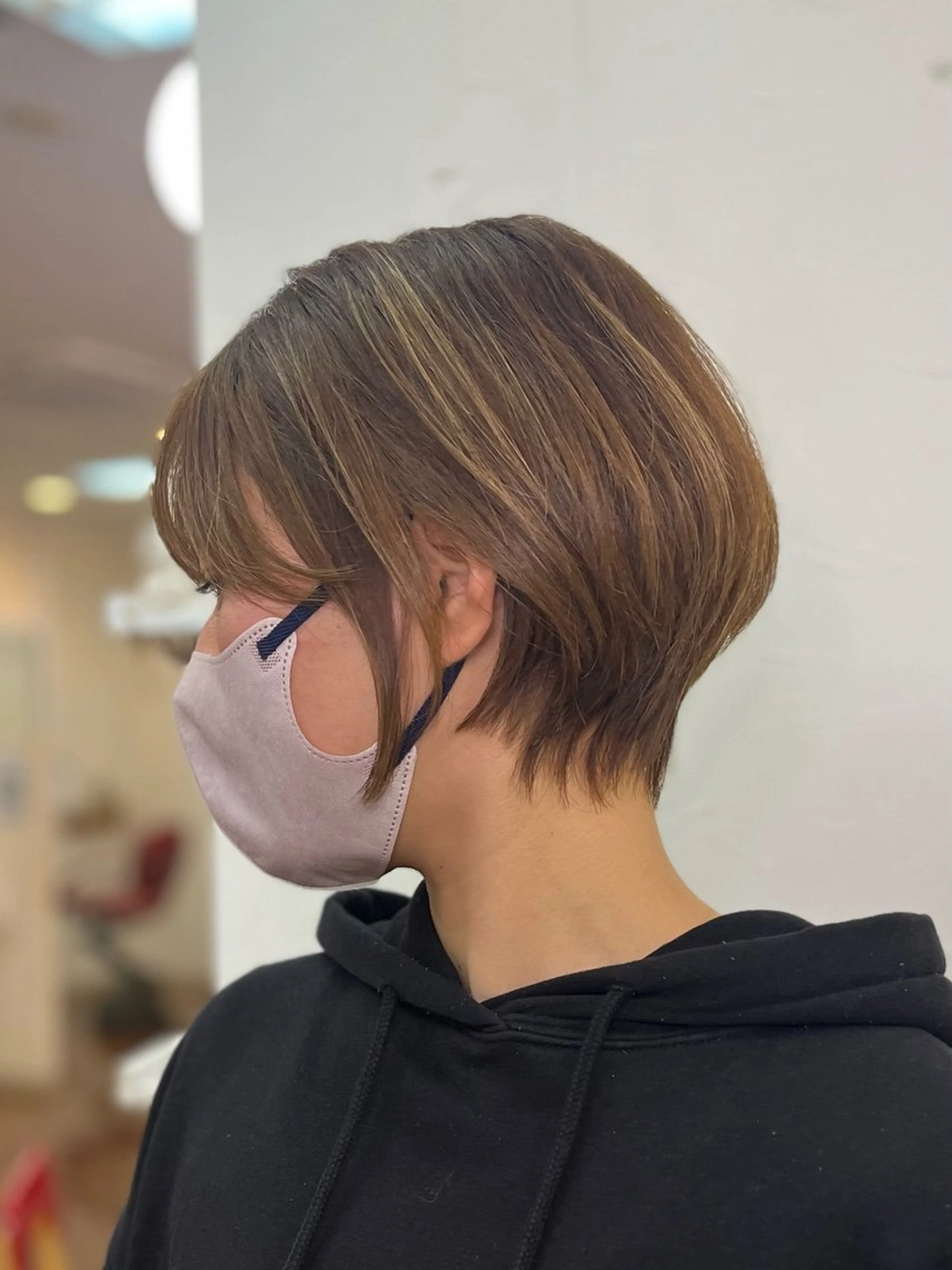 ショート くびれヘア ショートヘア 冨田 豊のヘアスタイル