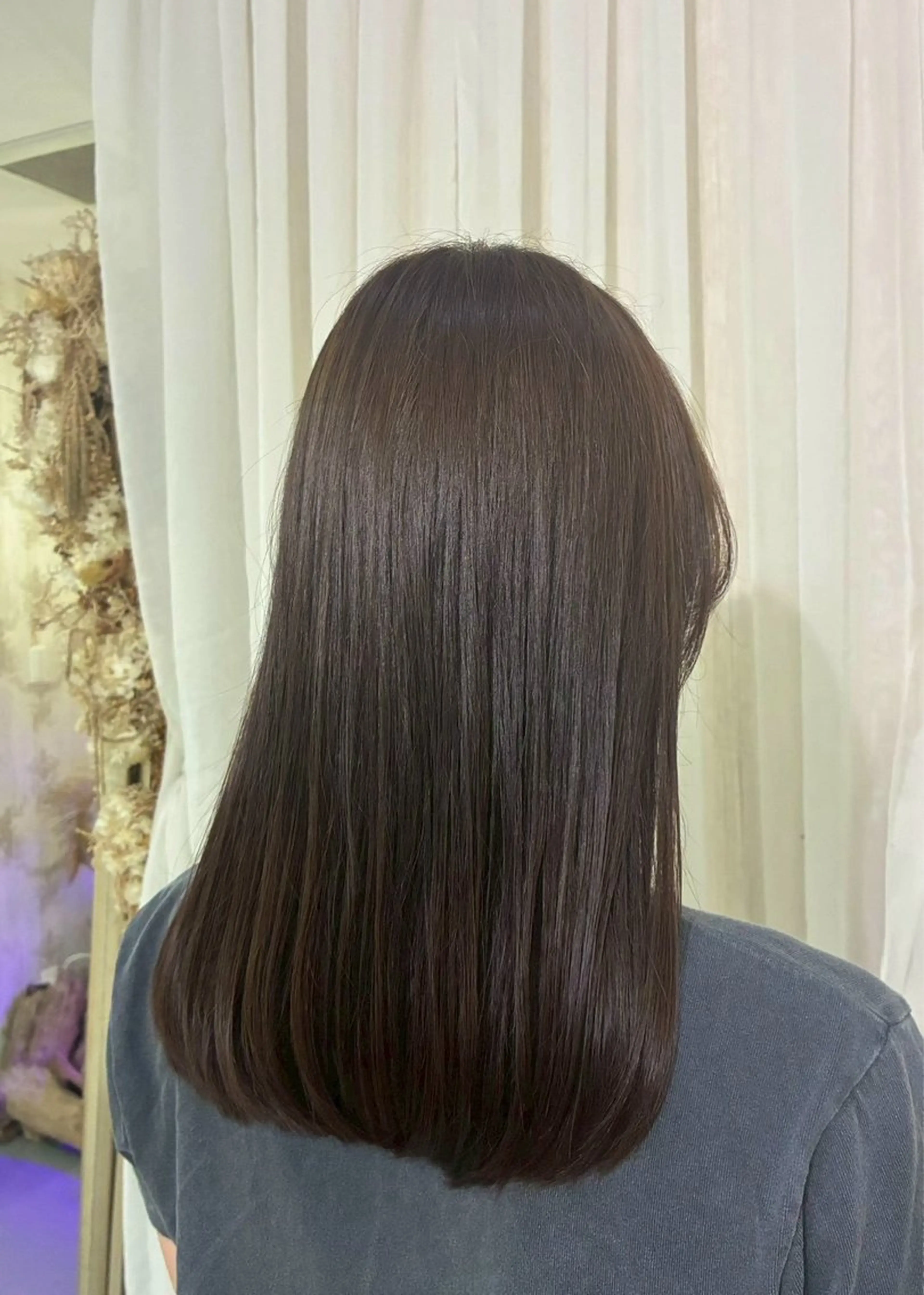 セミロング カラー ヘアカラー ヘッドスパ得意✨️ Yasumatu✨のヘアスタイル