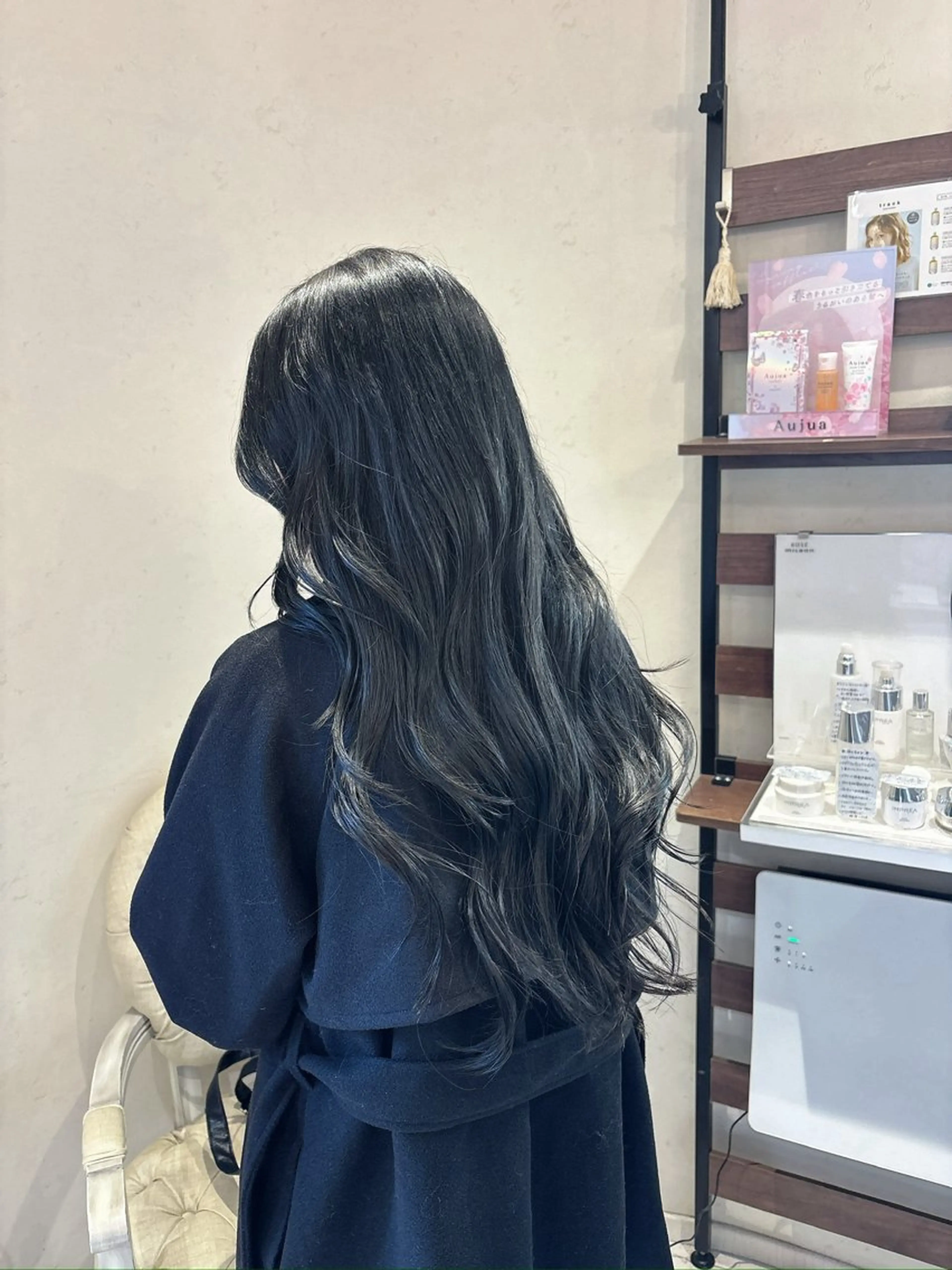 ロング カラー 透明感カラー ヘアカラー トリートメント 河野 穂香のヘアスタイル