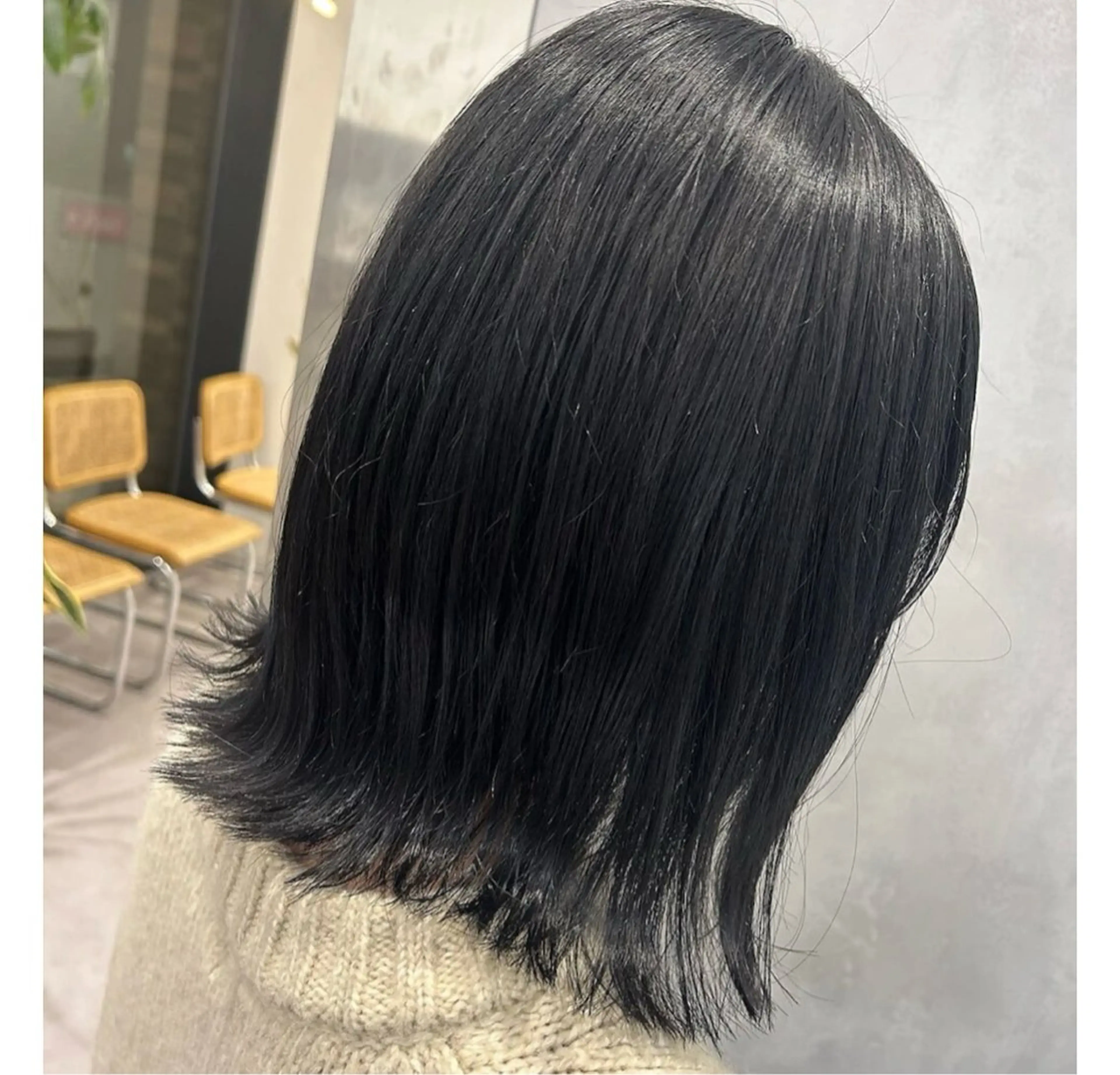 カラー ダークグレー ヘアカラー ヘアセット 🌹ミラクル美容師 🌹くっぽのヘアスタイル