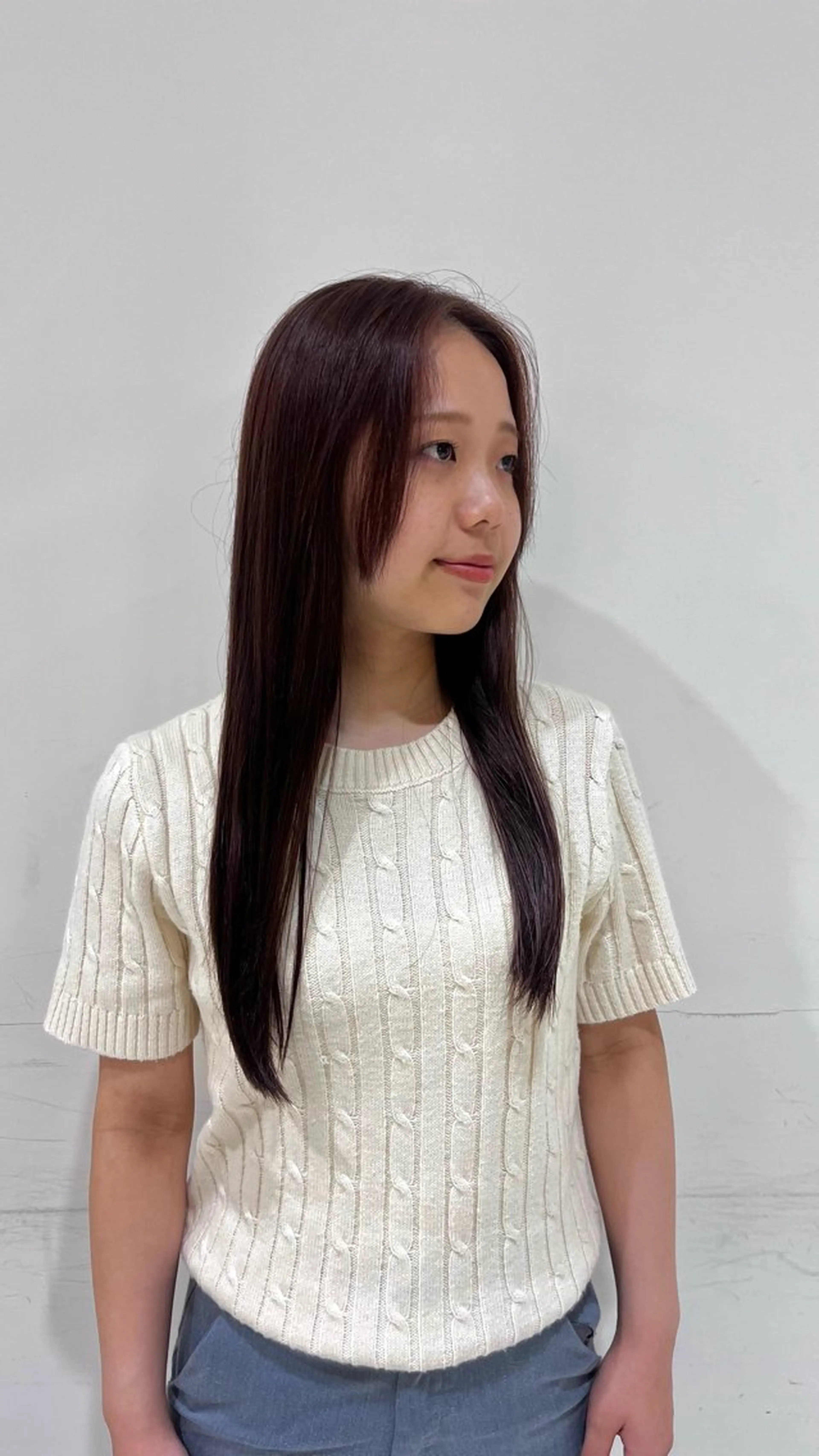 ロング カラー ブラウンカラー レディースパーマ/ 長久手/フウカのヘアスタイル