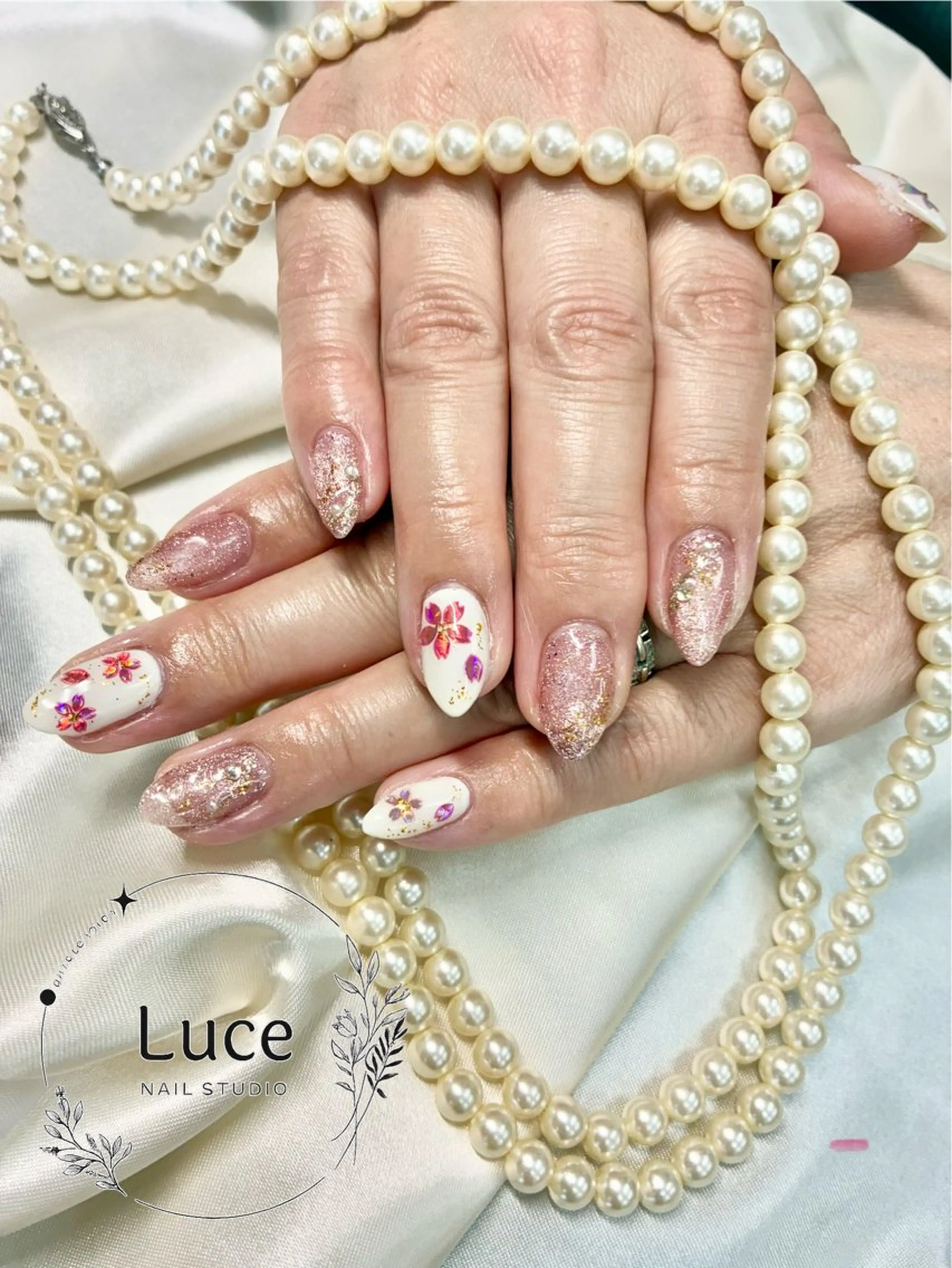 ネイル 持ち込み NAIL Luceのネイルデザイン