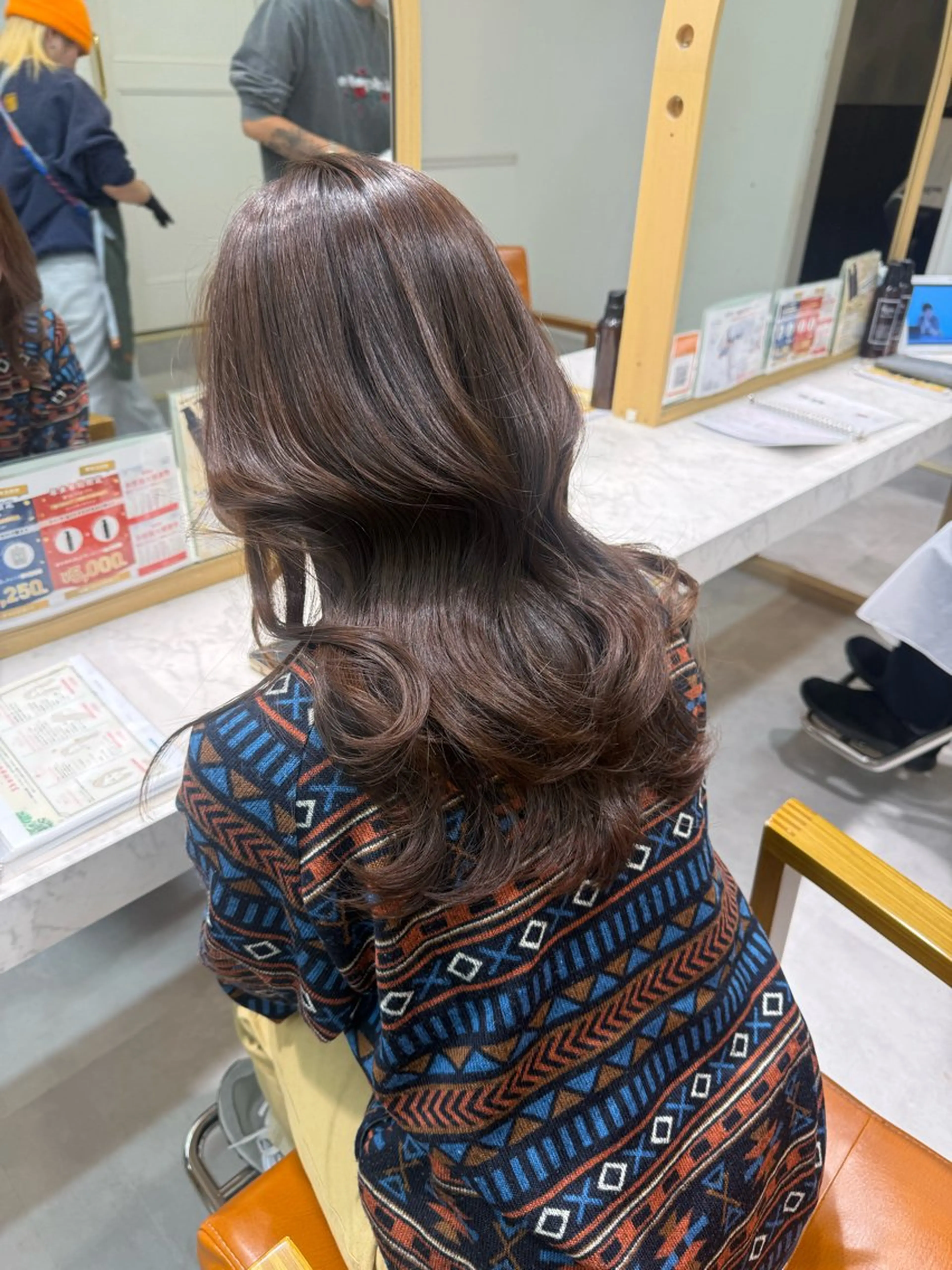 ロング カラー きむらさくら/透明感 /レイヤーカットのヘアスタイル