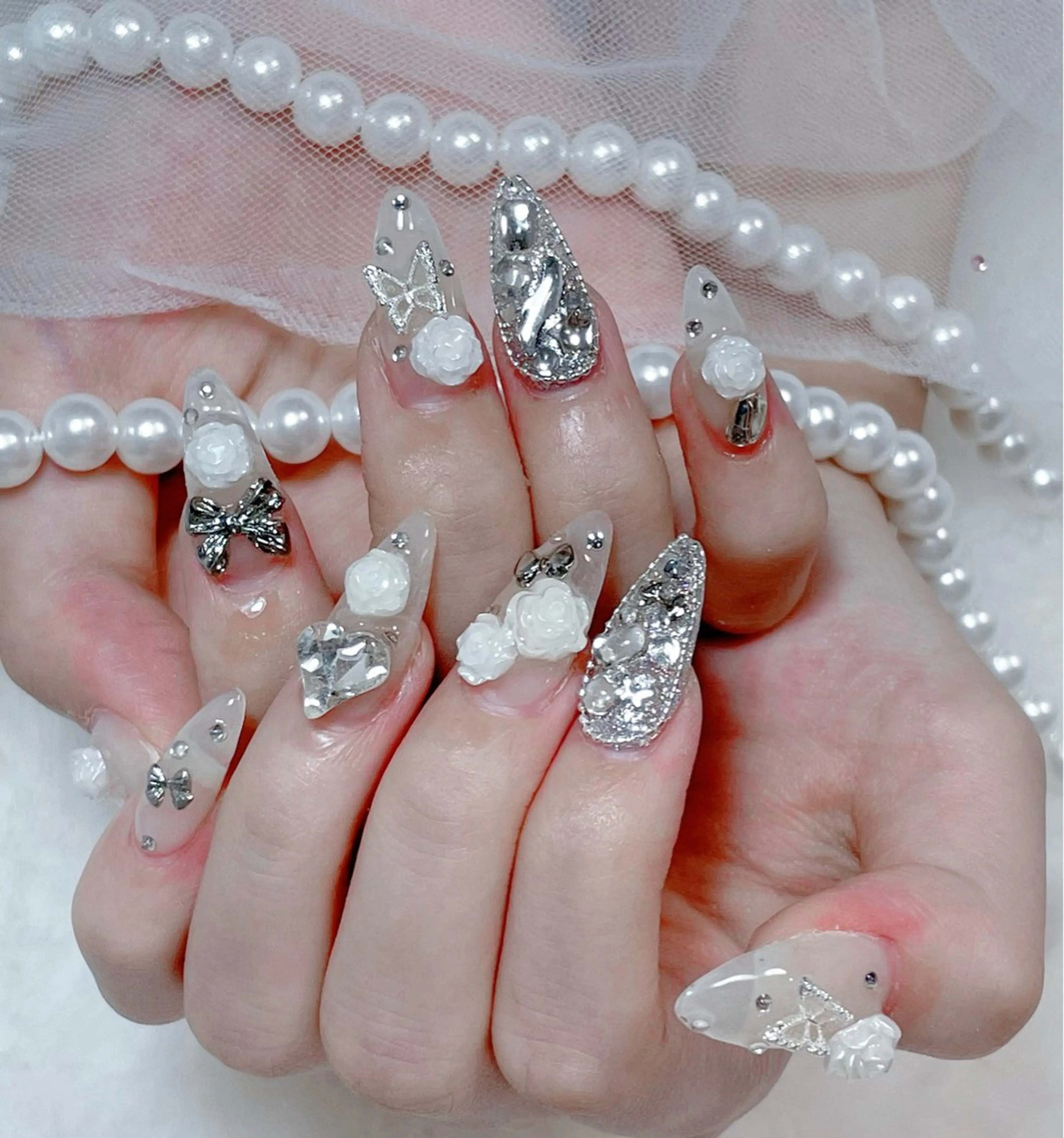 ネイル ハンドネイル B·U Nail大宮 長さだし専門店のネイルデザイン