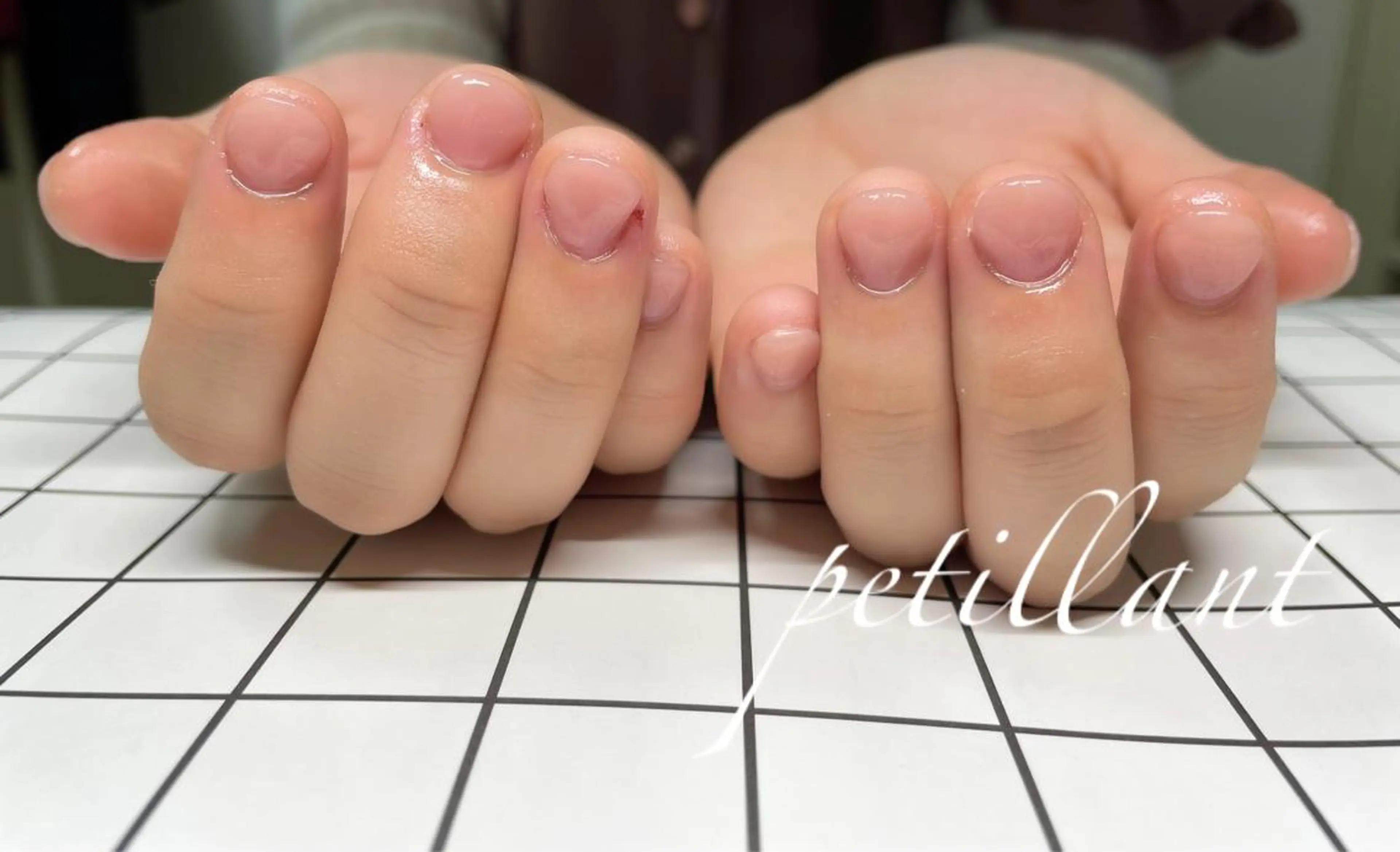 ネイル ハンドネイル ハンドケア nail salon petillantのネイルデザイン