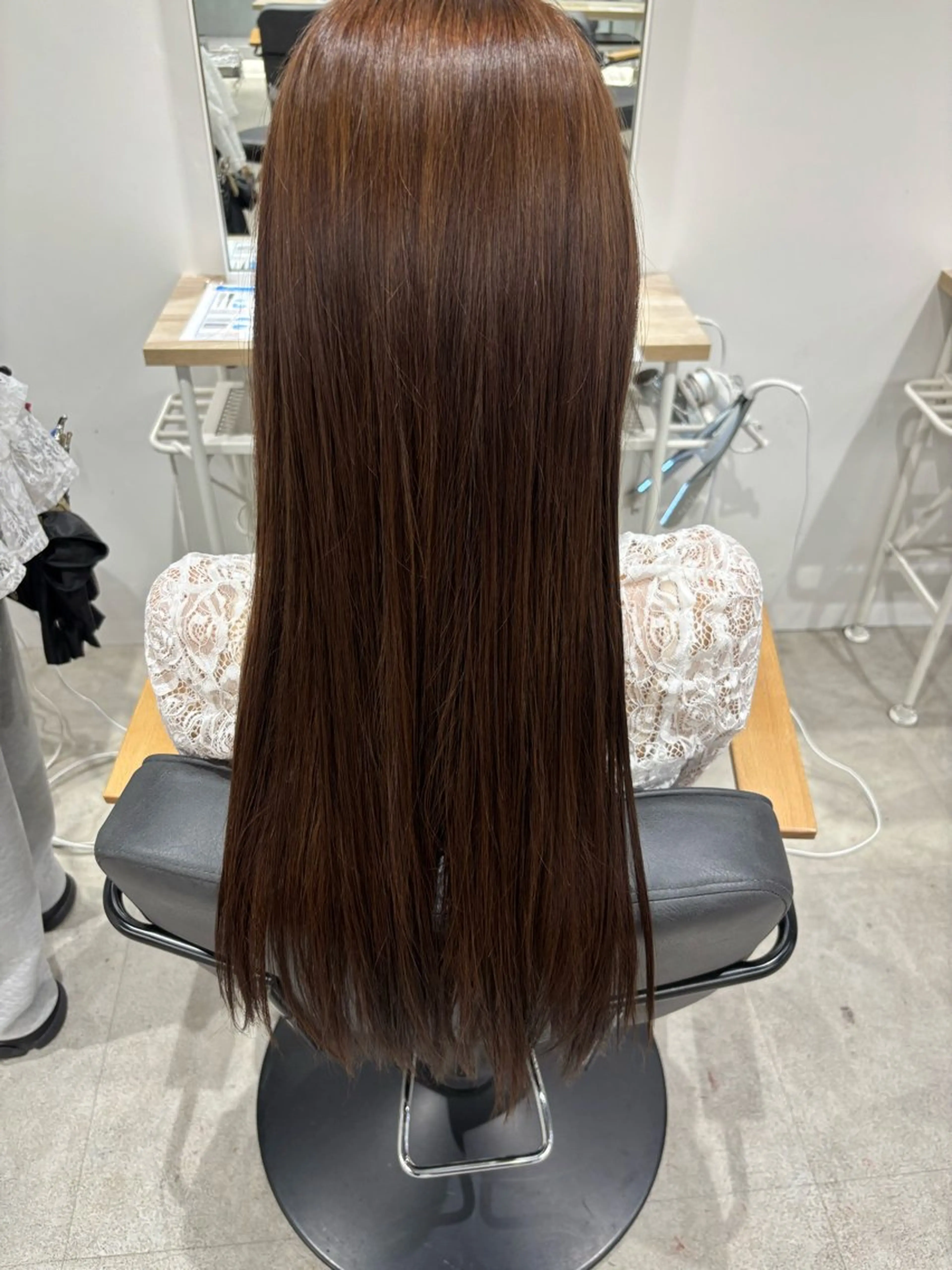 カラー ブリーチ ケアブリーチ デザインカラー ダブルカラー イヤリングカラー 酸性ストレート /ハイトーン/つばさのヘアスタイル