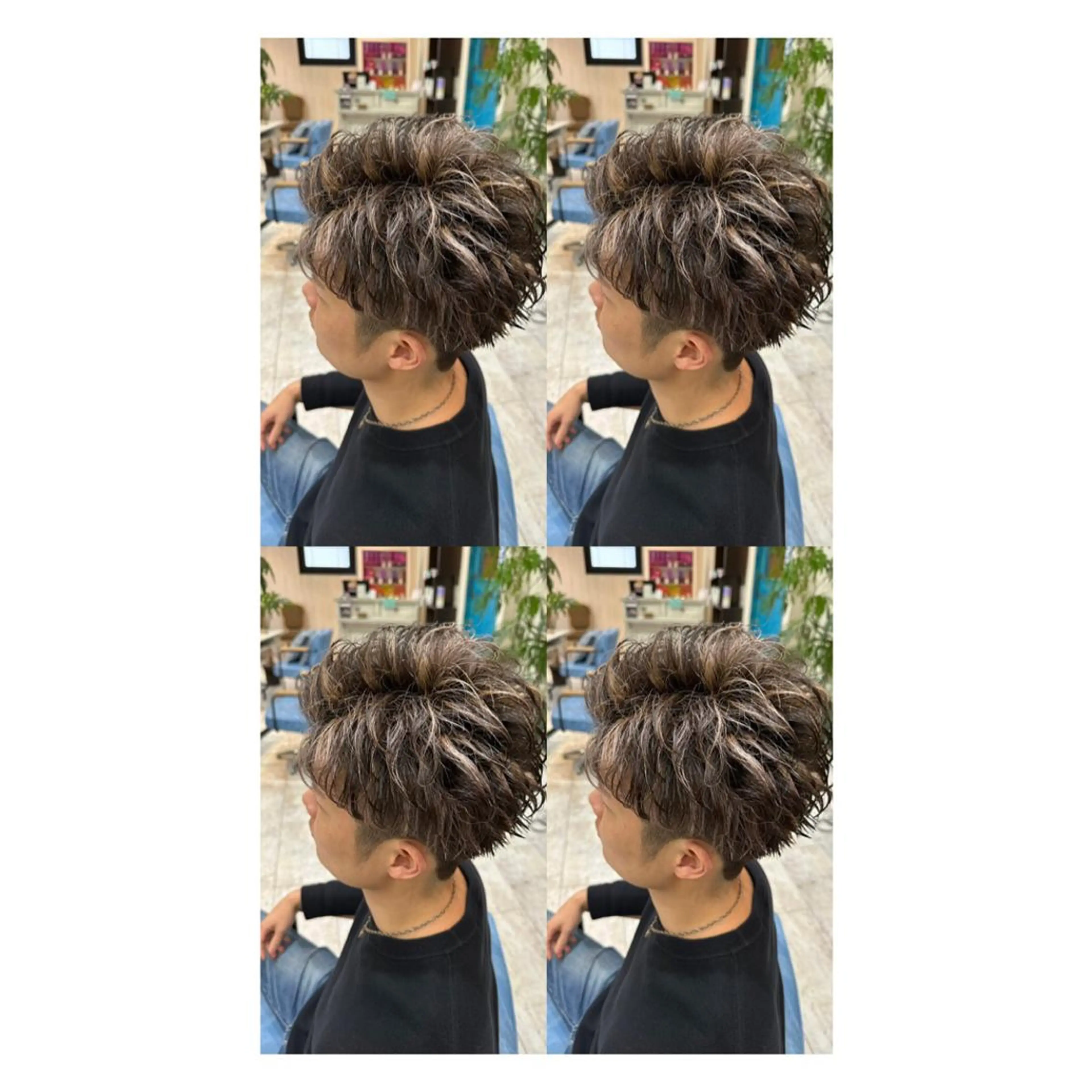 カラー メンズ 店長✨レイヤー✖️ 髪質改善✖️韓国ヘアのヘアスタイル