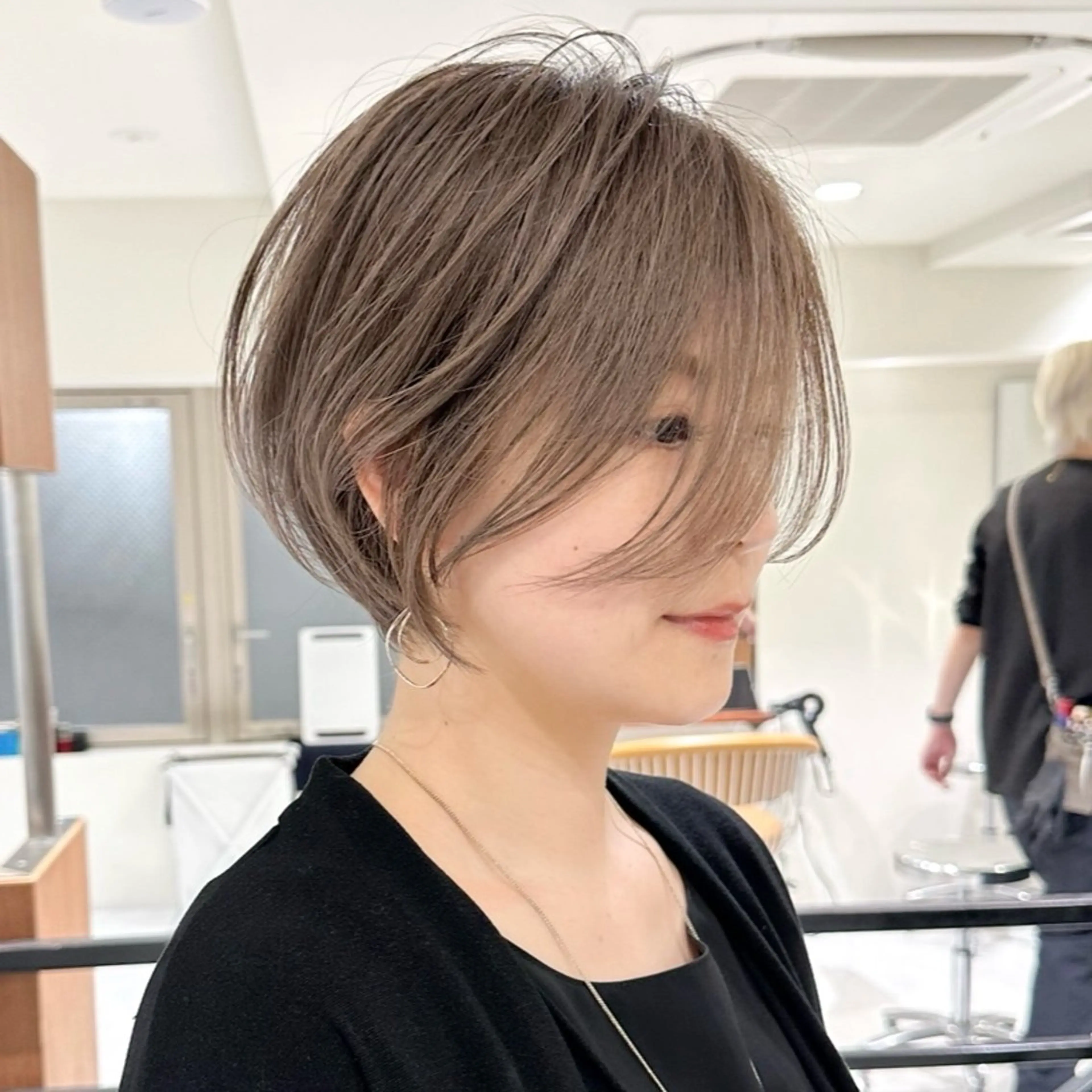 カット+ダブルカラーの写真