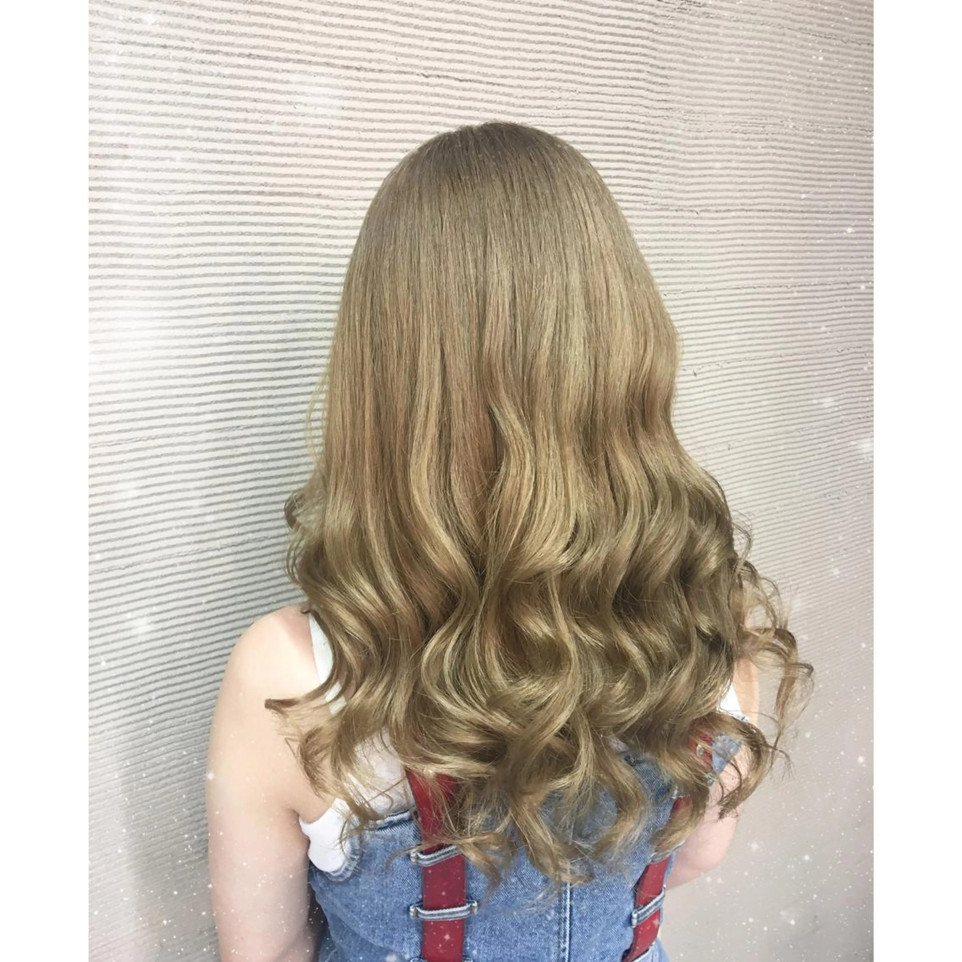 ロング カラー ベージュカラー ブリーチ 韓国ヘア得意❤︎森澤 悠佳のヘアスタイル